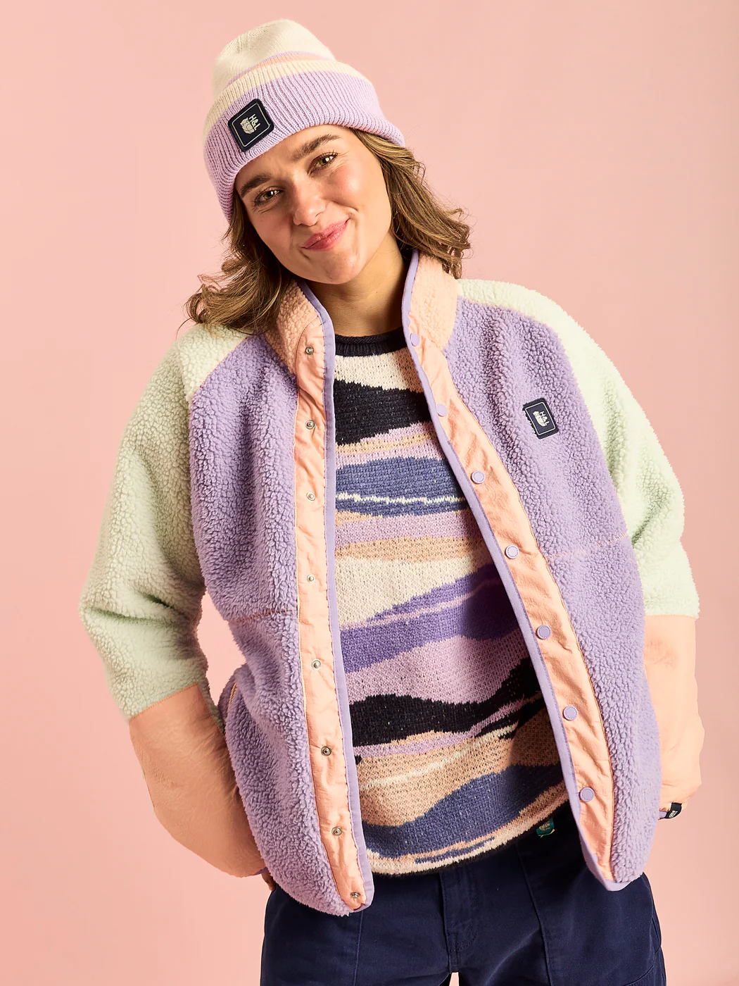 Kennedy Sherpa Fleece Jacket - Harper & Lewis