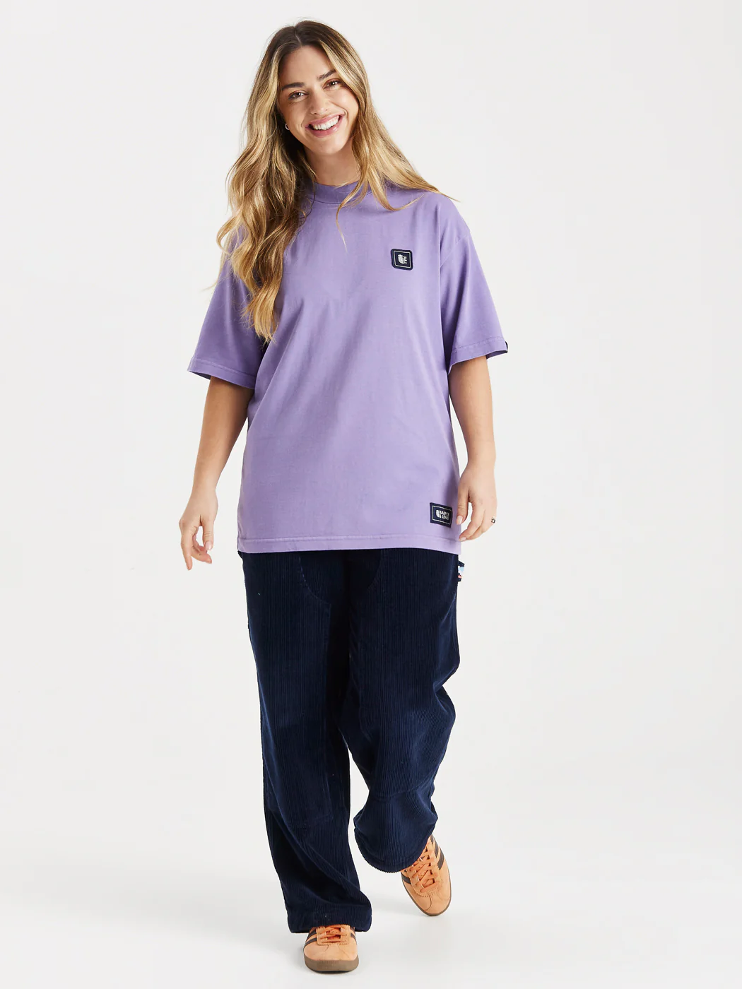 Lumi Tee Deep Lavender - Harper & Lewis