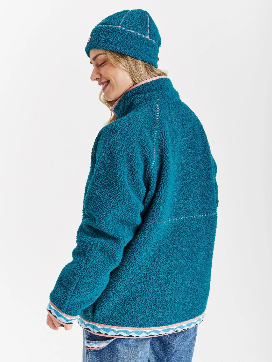 Gael 1/4 Zip Sherpa Fleece - Harper & Lewis
