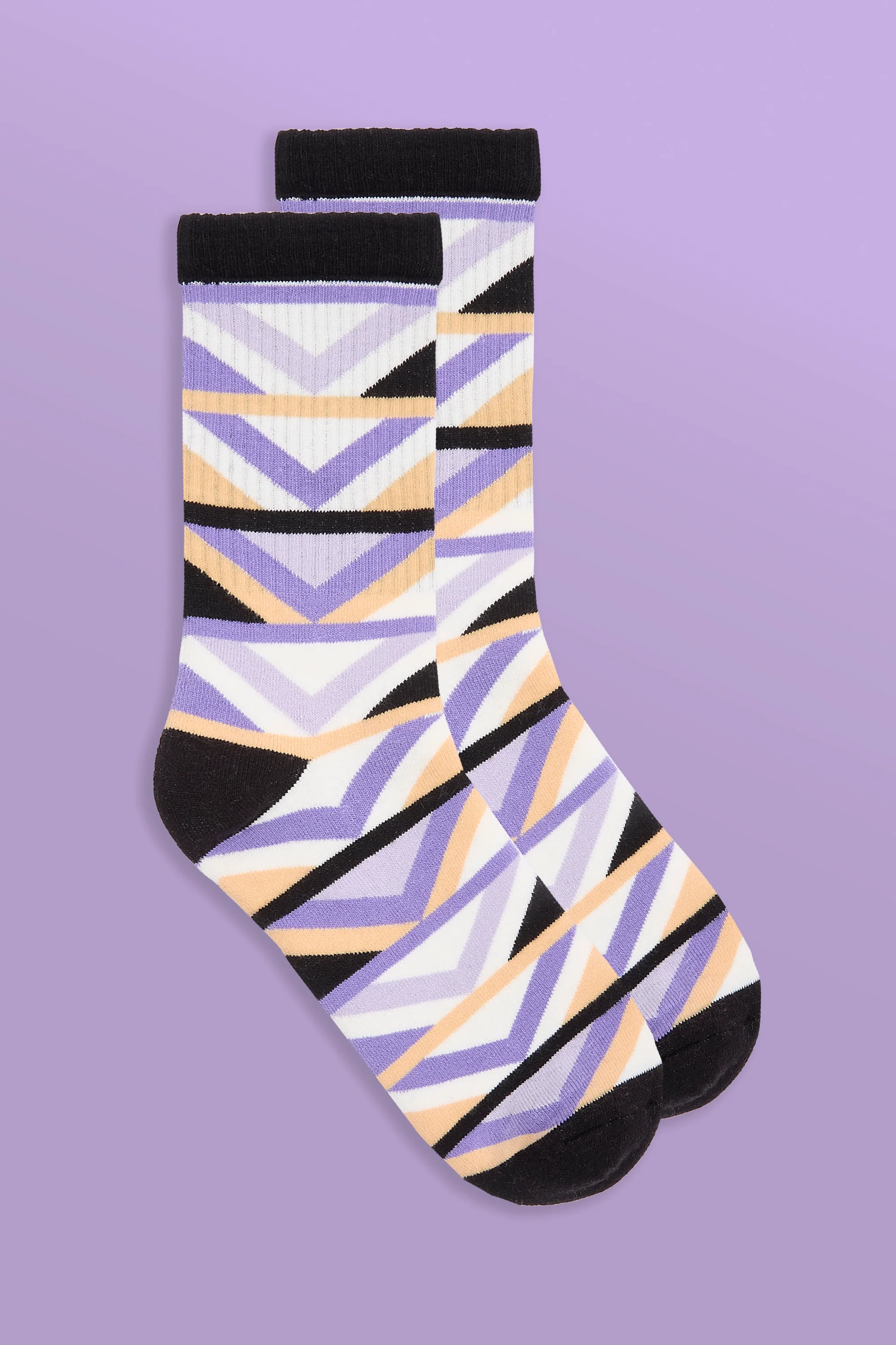 Raver Retro Pattern Socks - Harper & Lewis