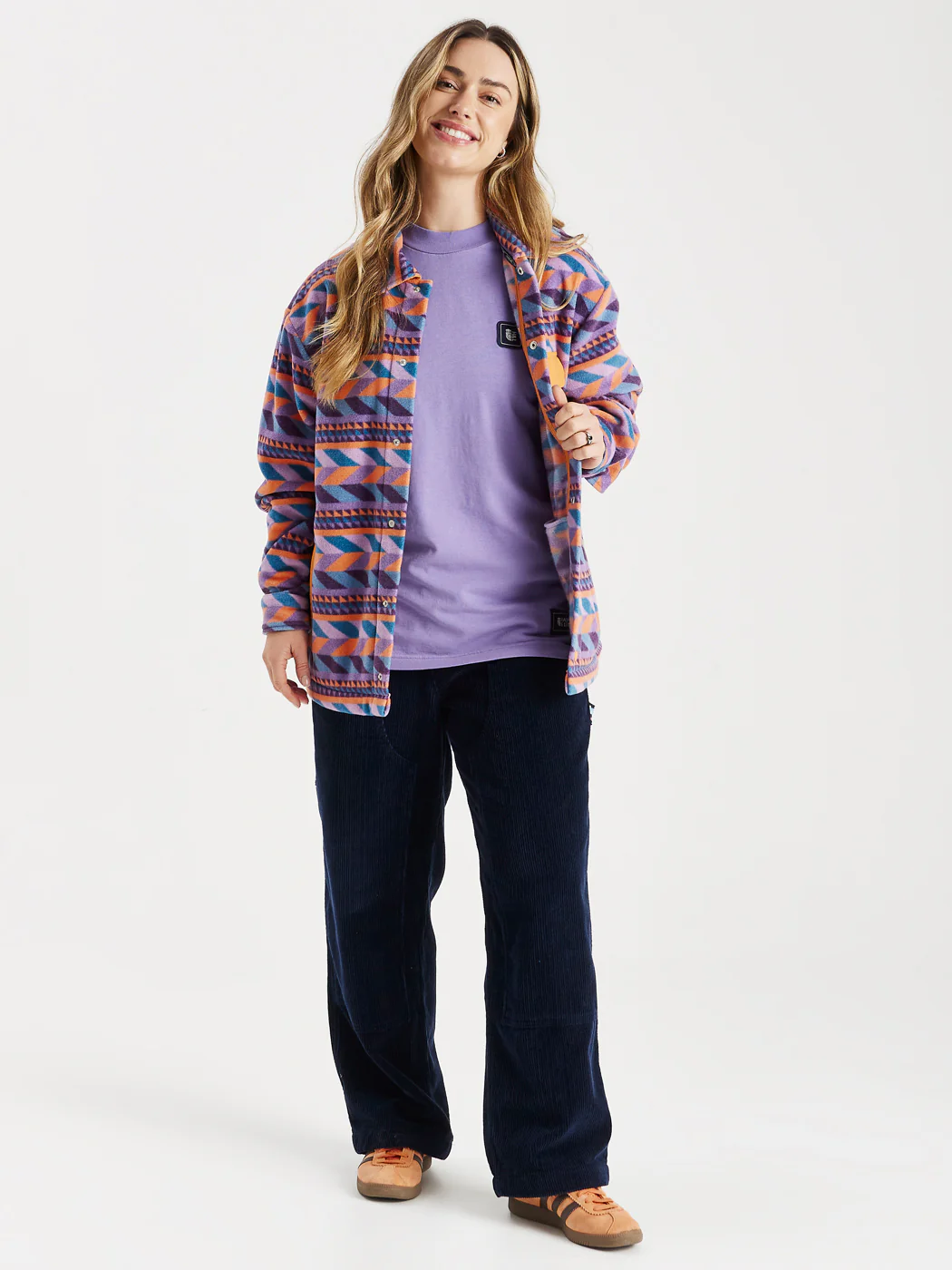 Lumi Tee Deep Lavender - Harper & Lewis