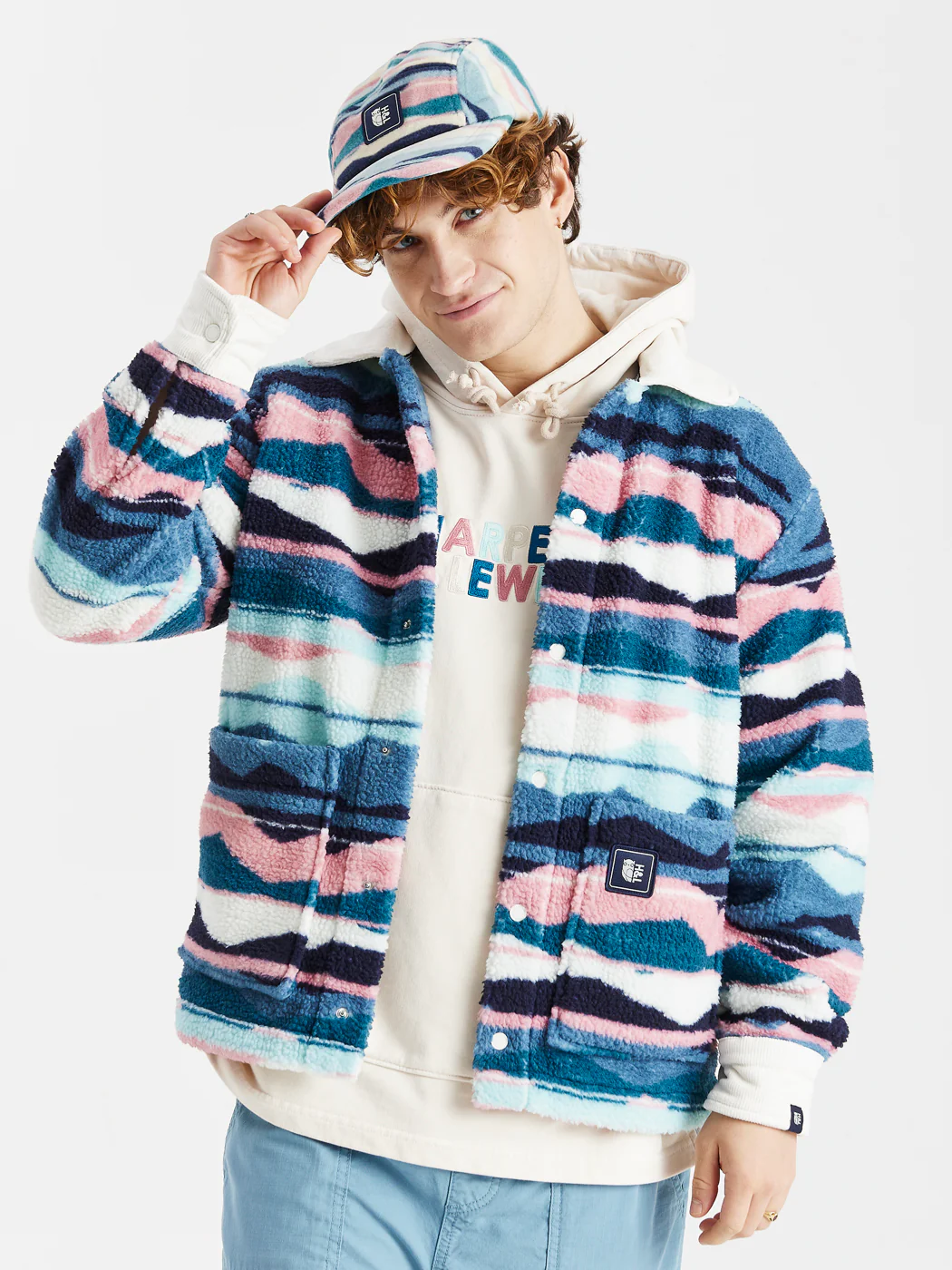 Kelsey Hoodie Cream - Harper & Lewis