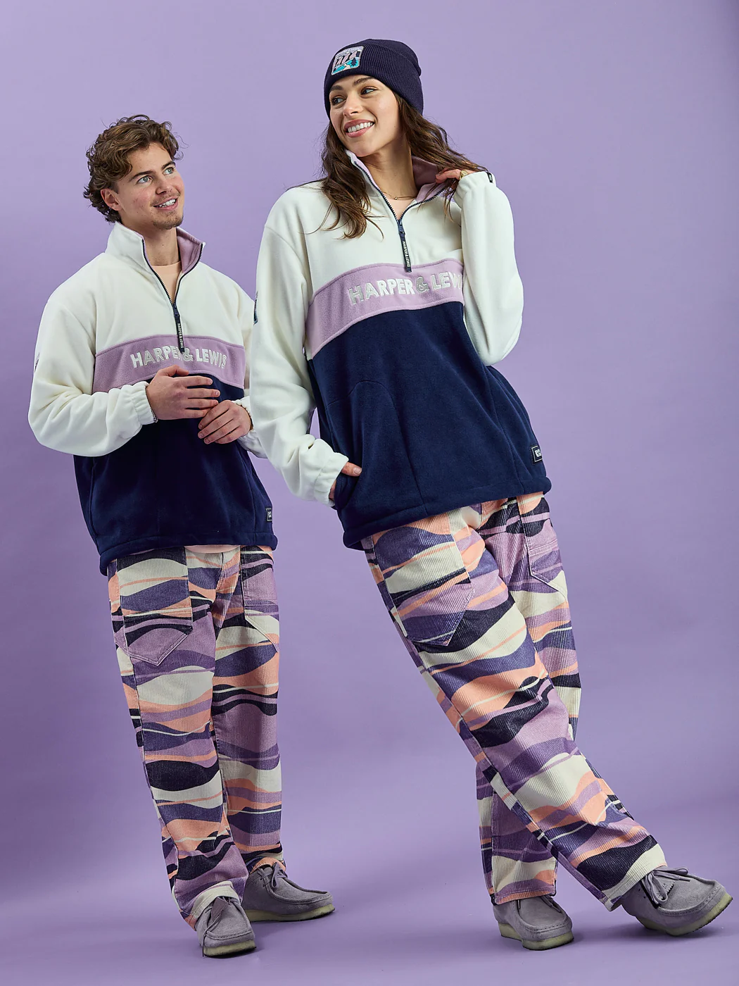 Mellow 1/4 Zip Fleece - Harper & Lewis