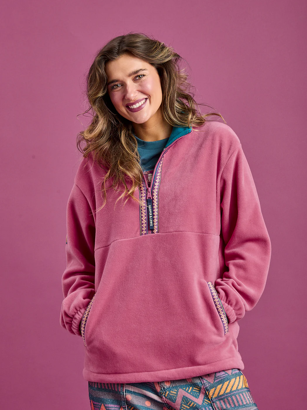 Bronwyn 1/4 Zip Fleece - Harper & Lewis