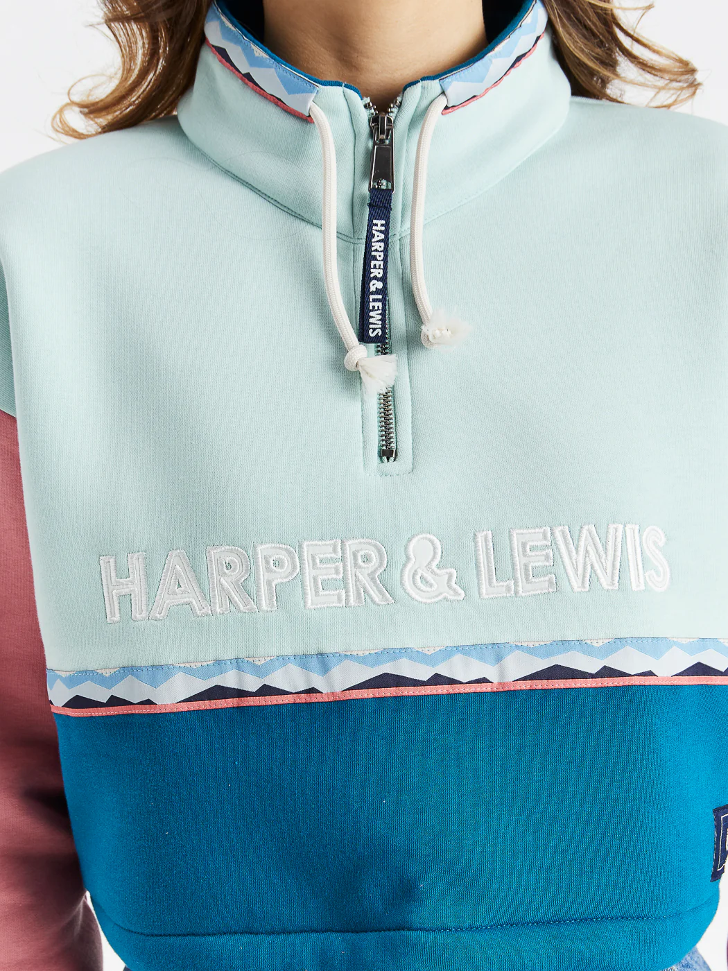 Marley 1/4 Zip Cropped Sweater - Harper & Lewis