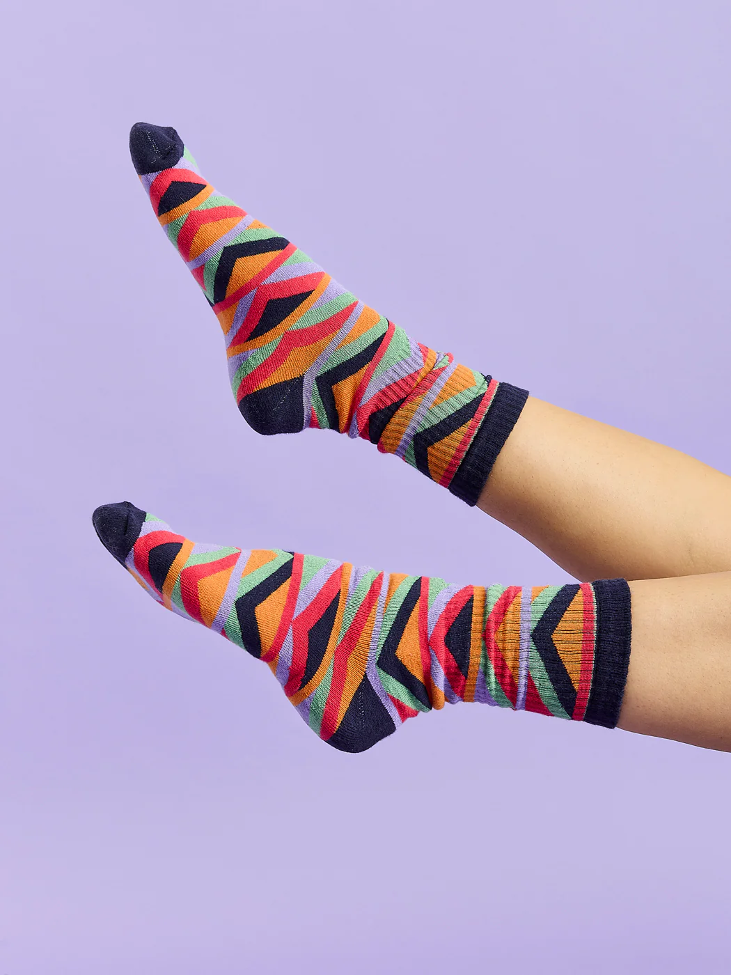 Raver Retro Pattern Socks - Harper & Lewis