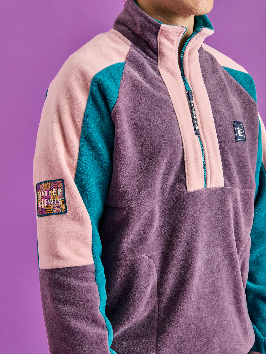 Gaia 1/4 Zip Fleece - Harper & Lewis