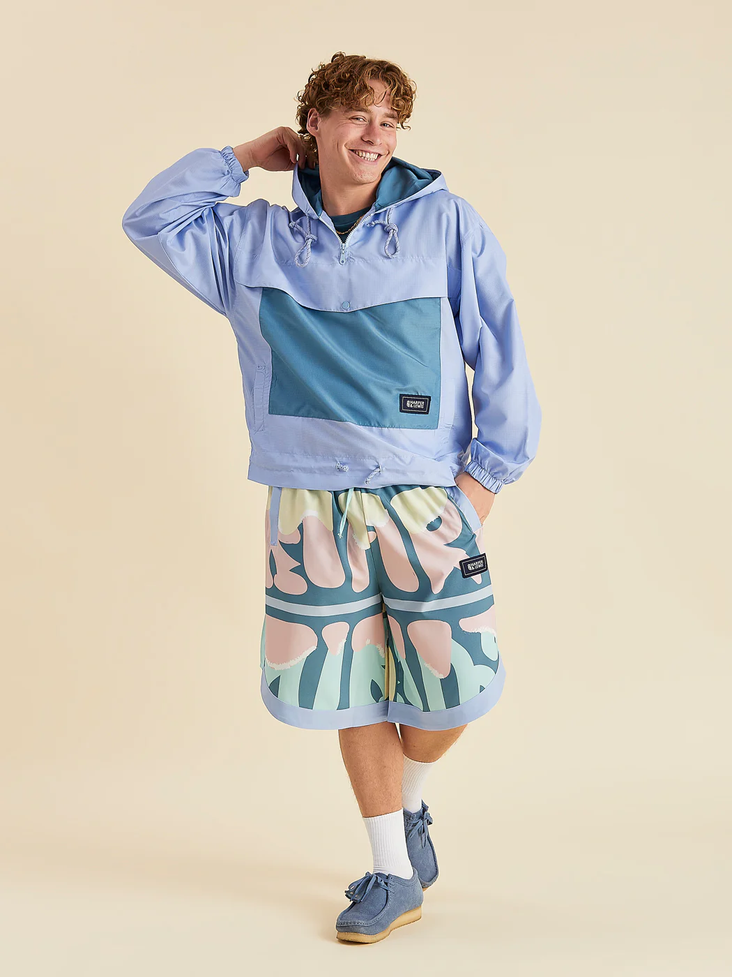 Lowen 1/4 Zip Hooded Jacket - Harper & Lewis