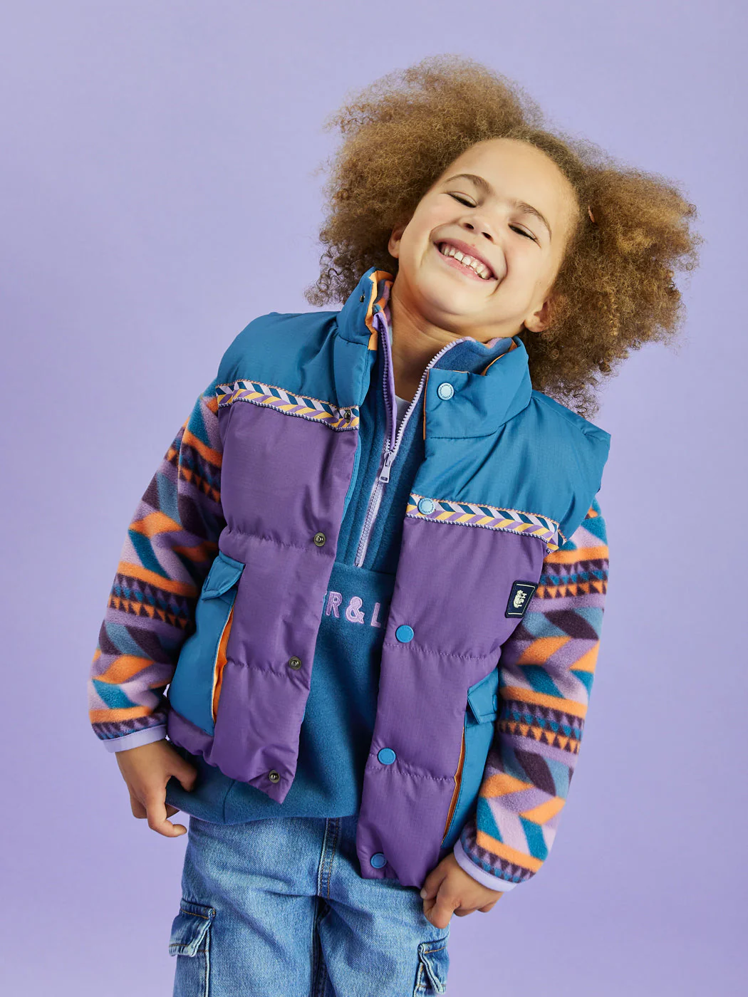Kids Echo Puffer Gilet - Harper & Lewis
