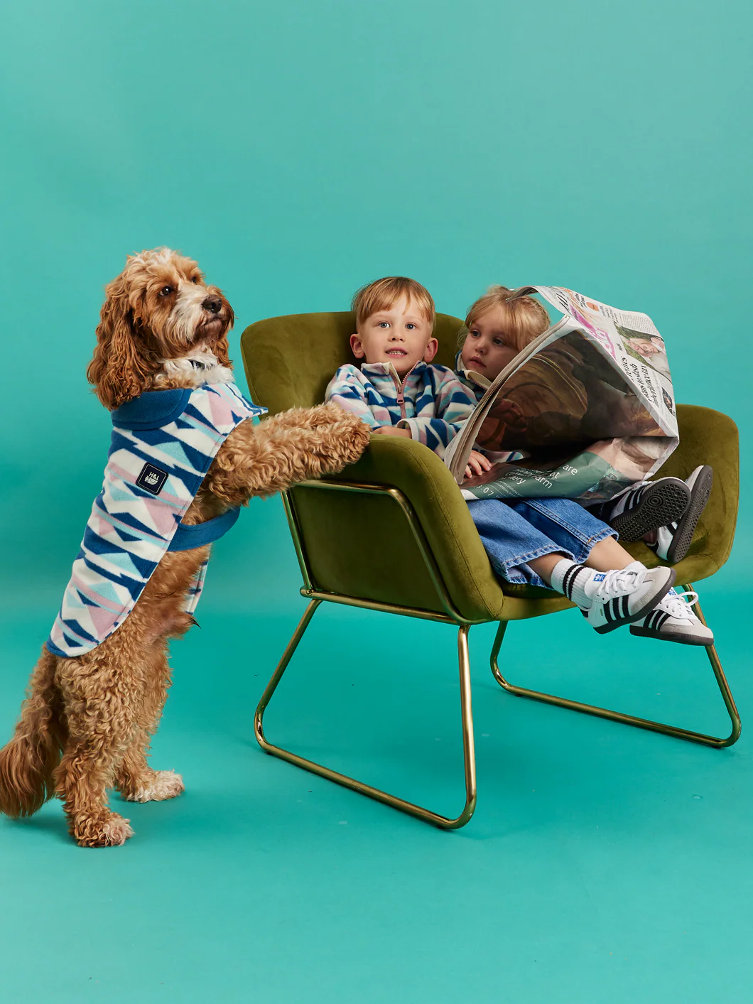 Nevis Dogs Fleece - Harper & Lewis