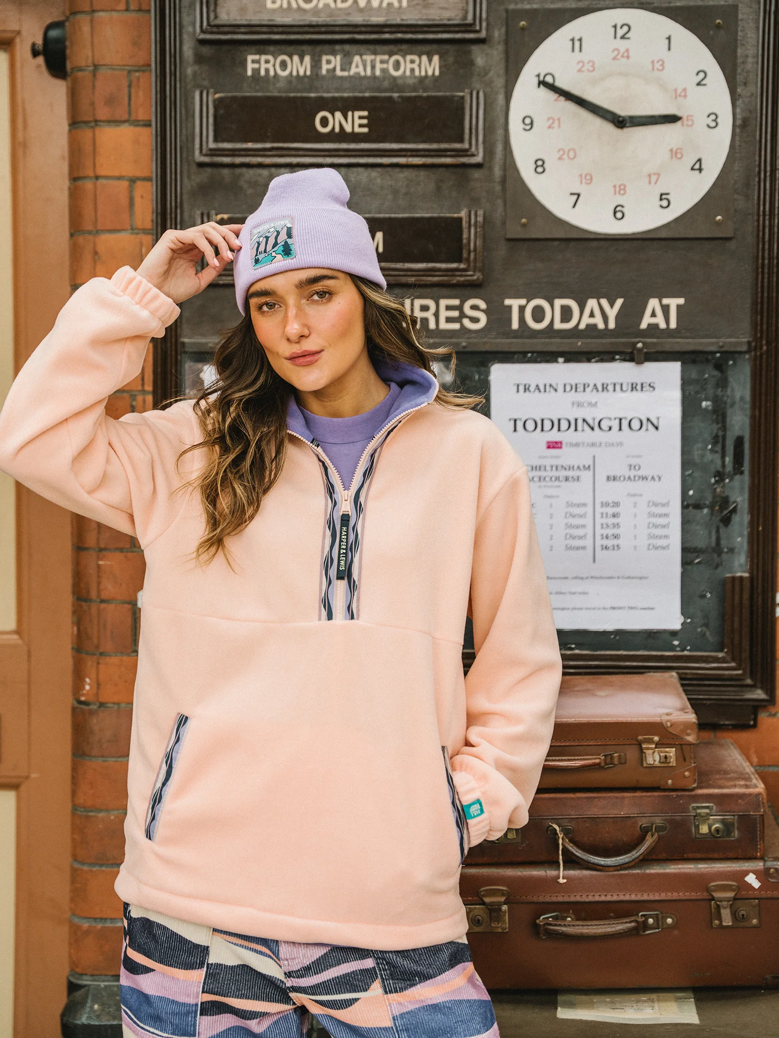 Bronwyn 1/4 Zip Fleece - Harper & Lewis