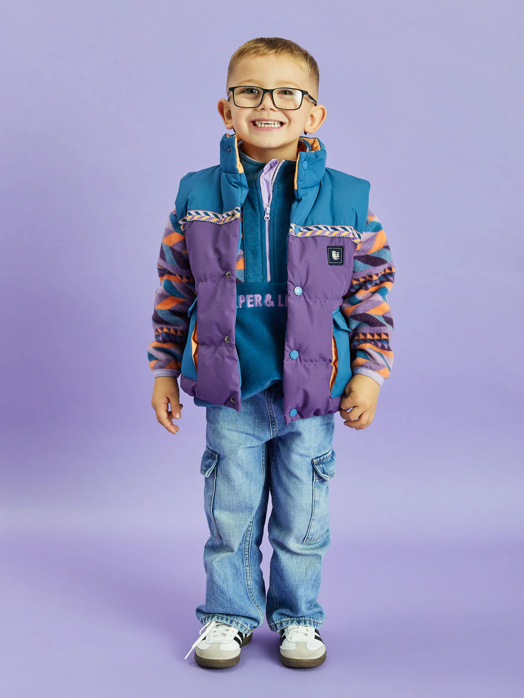 Kids Echo Puffer Gilet - Harper & Lewis