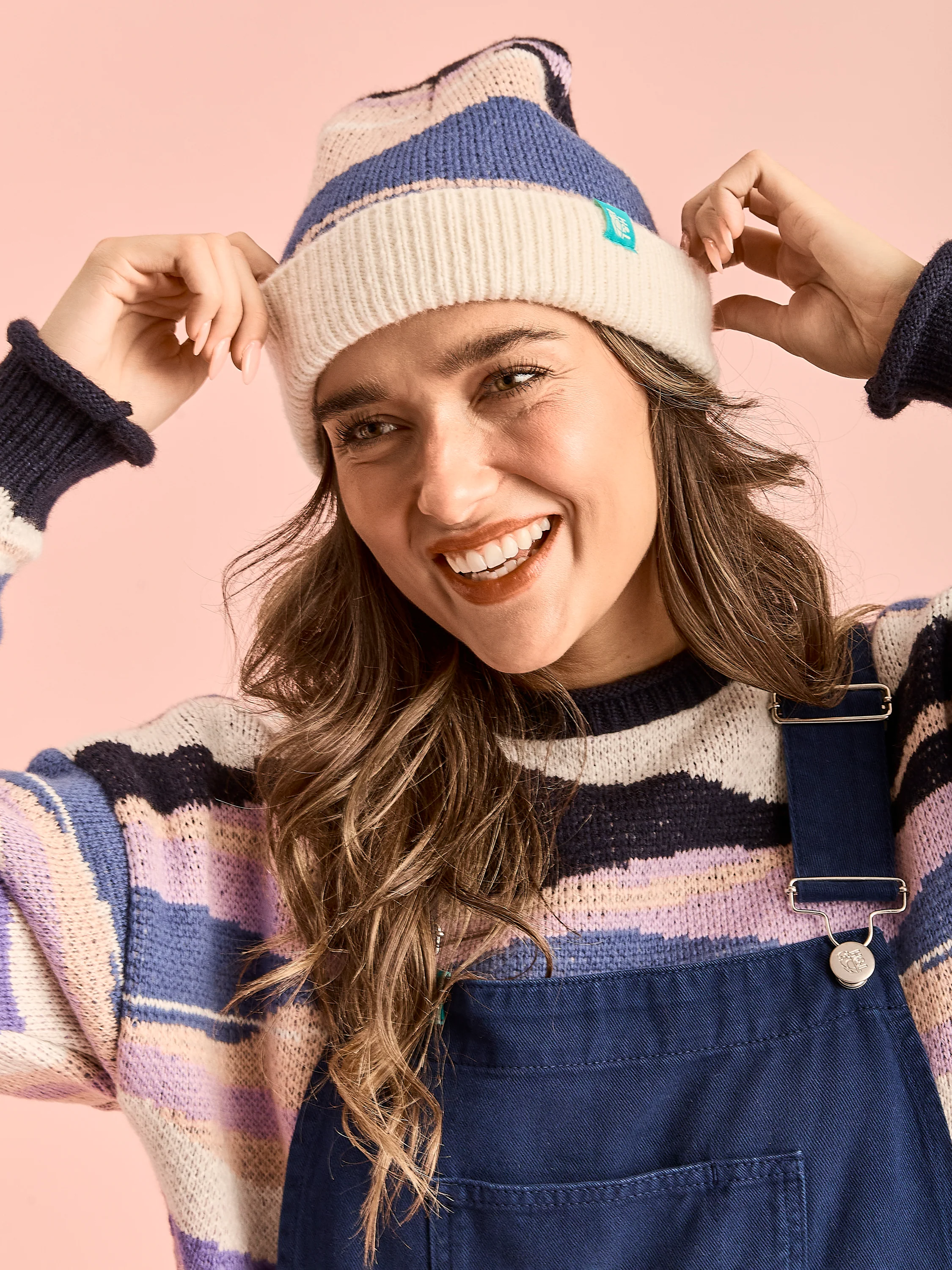 Bodie Retro Pattern Beanie - Harper & Lewis