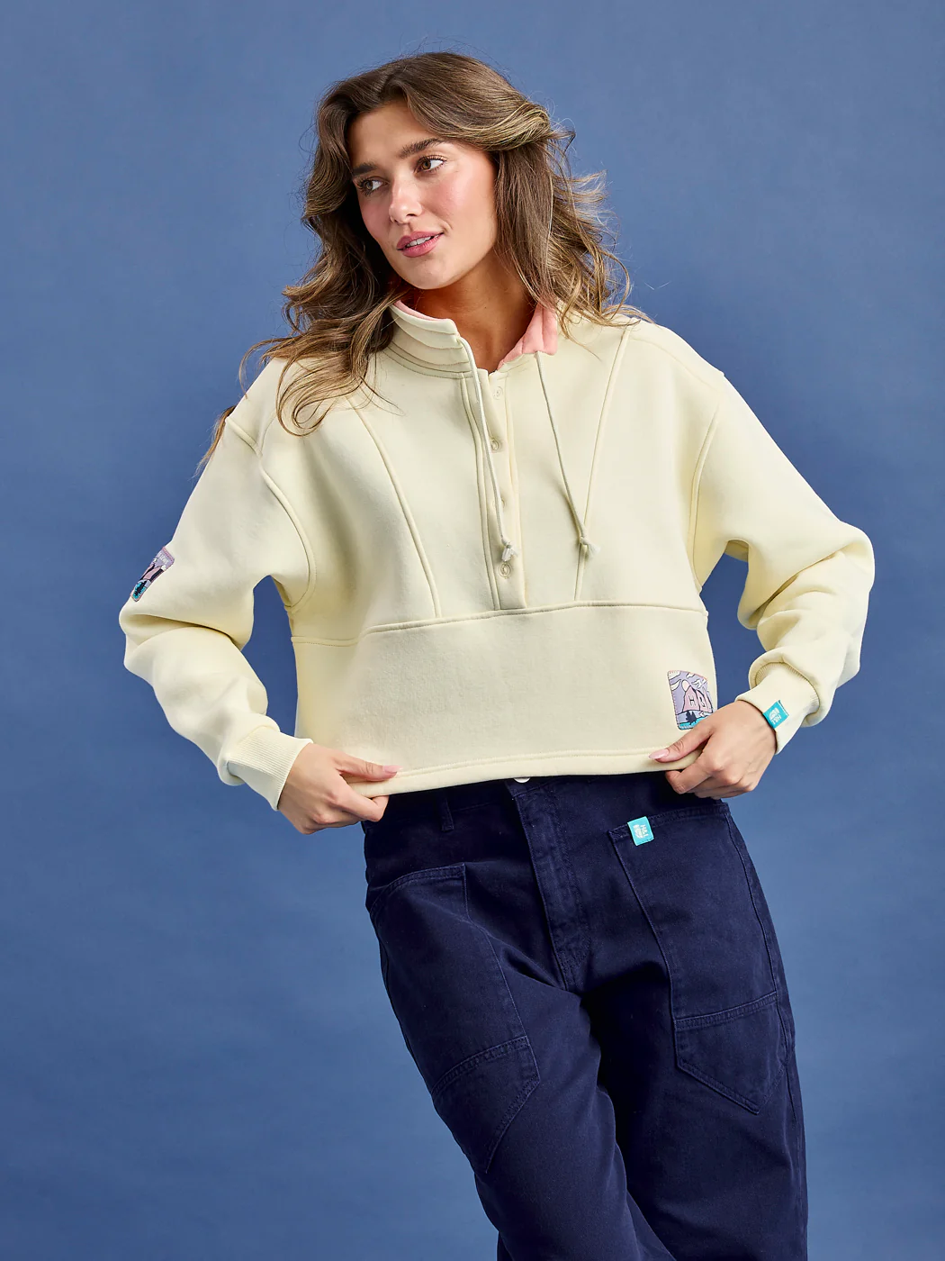 Dahlia Cropped Sweater - Harper & Lewis