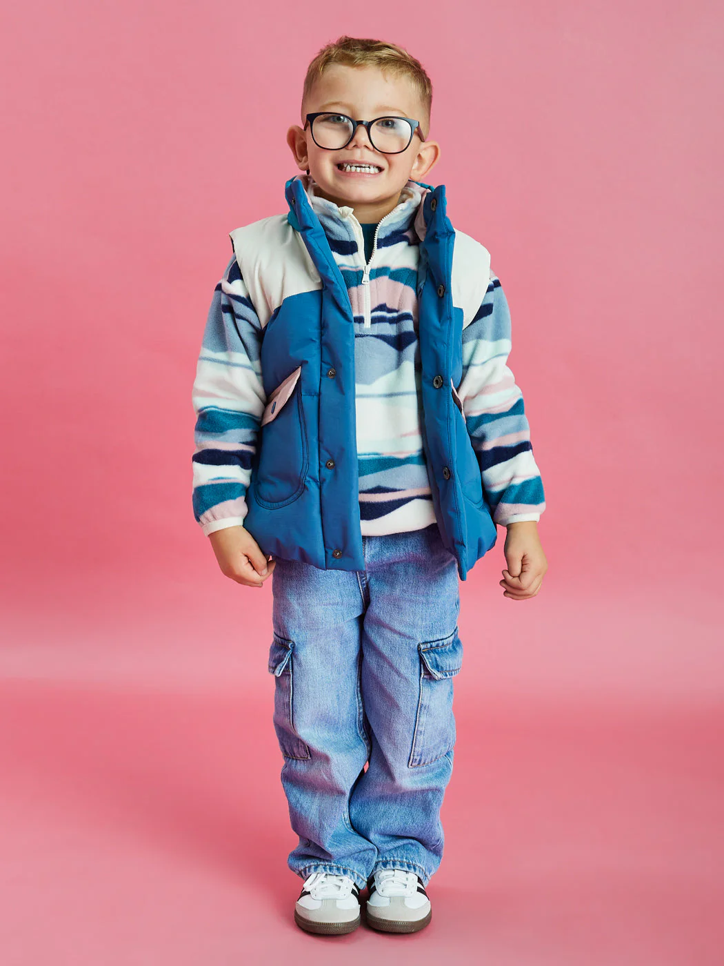 Kids Santana Puffer Gilet - Harper & Lewis