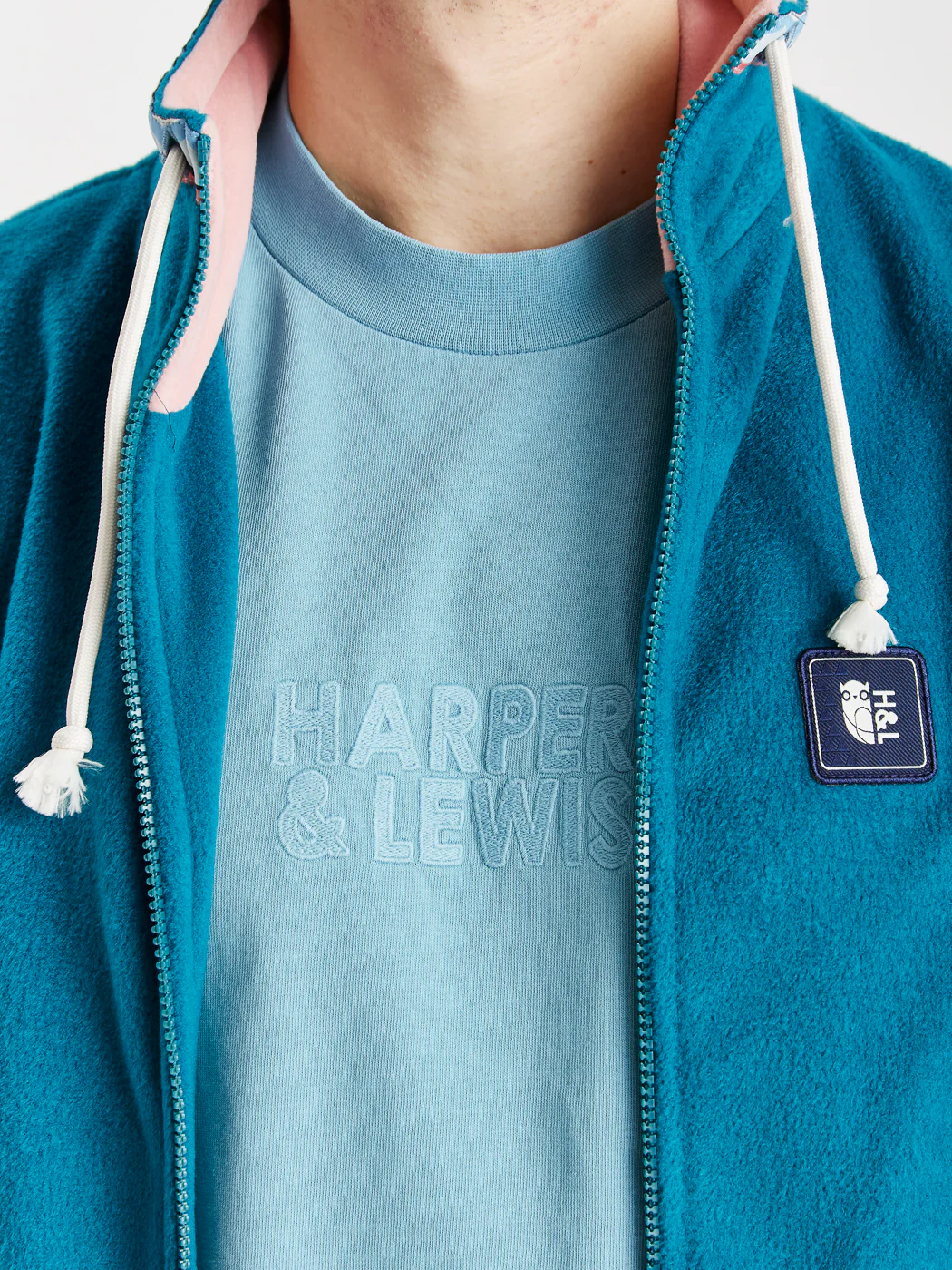 Camille Tee Steel Blue - Harper & Lewis