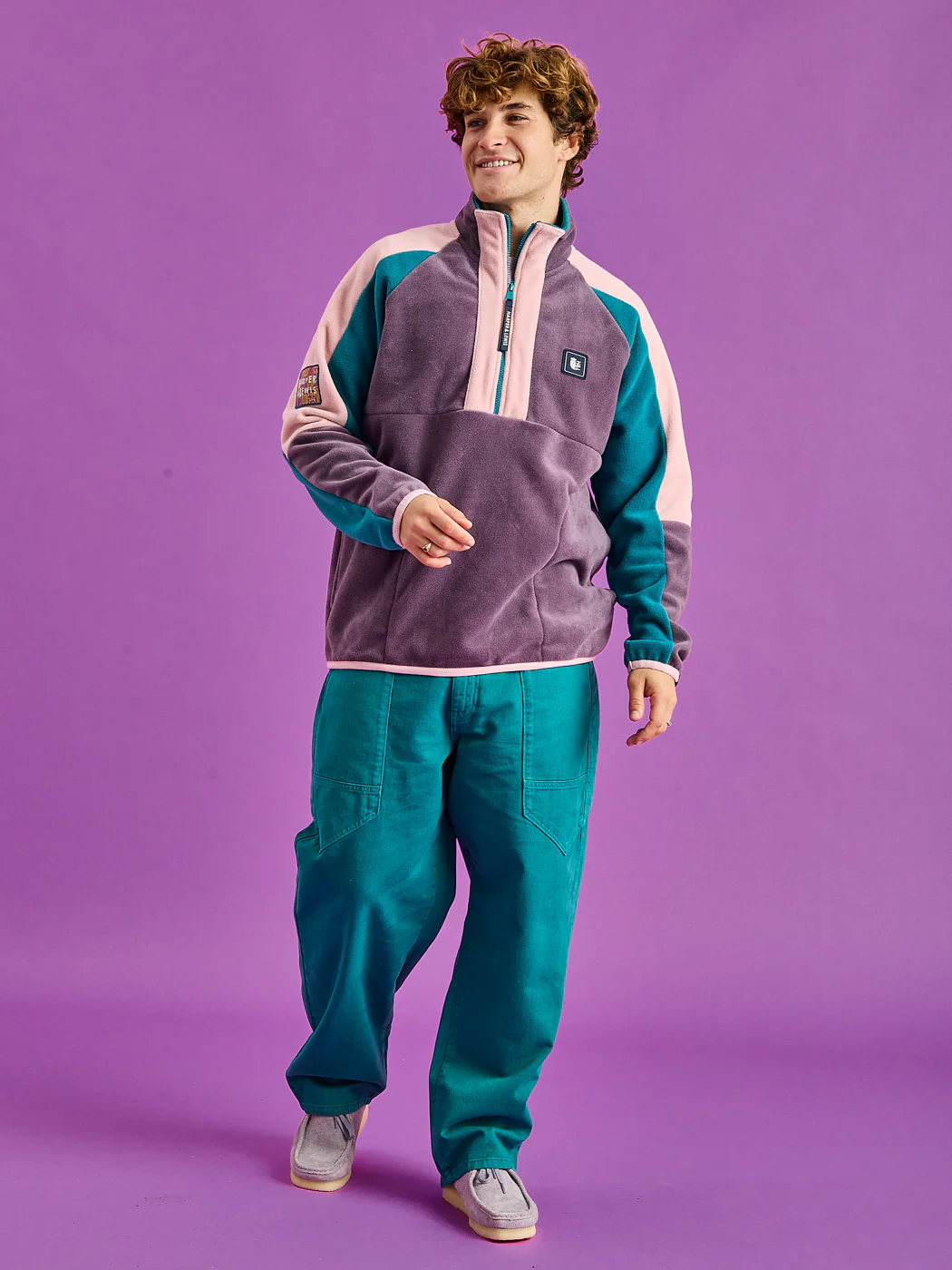 Gaia 1/4 Zip Fleece - Harper & Lewis