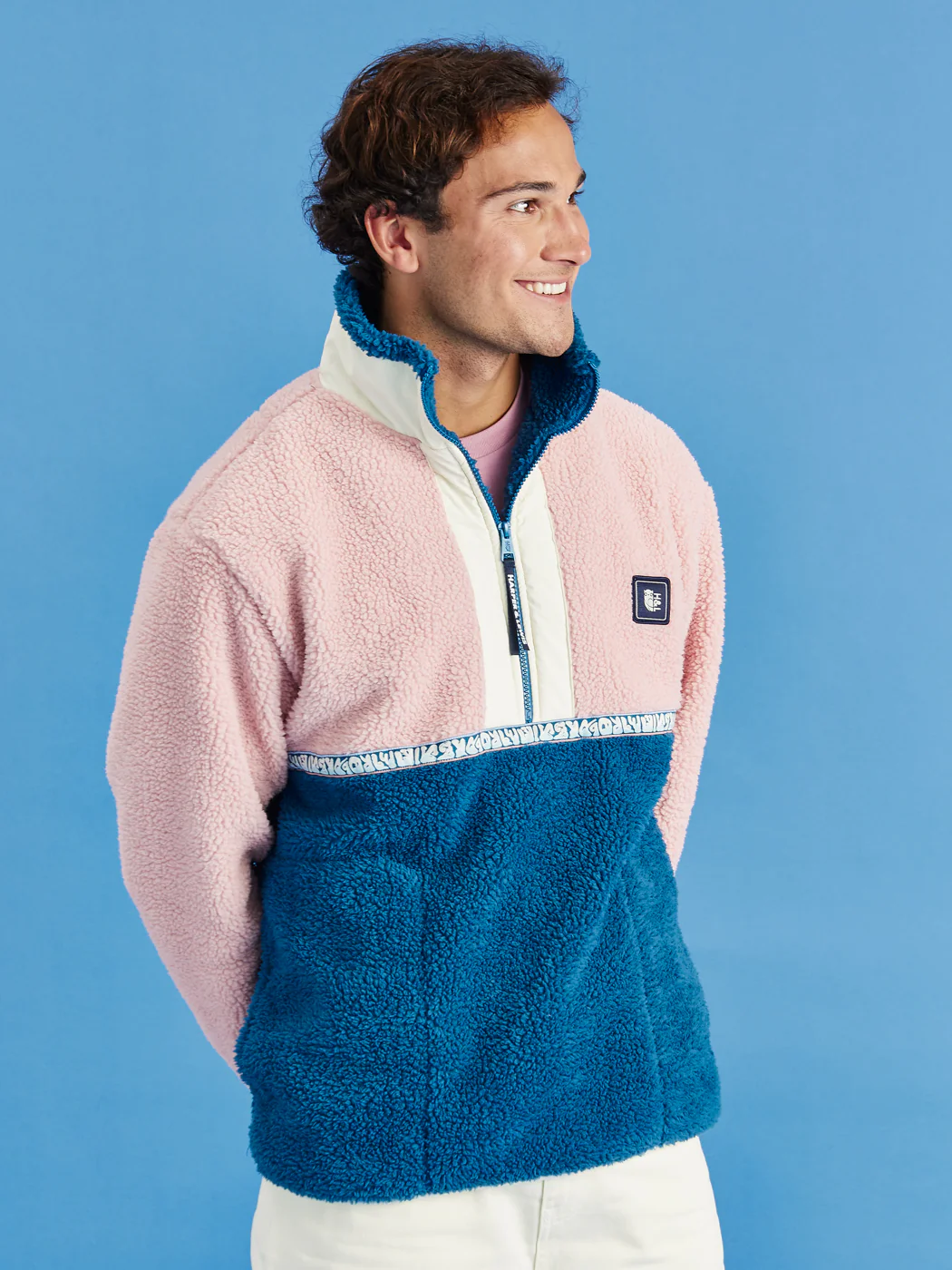 Logan 1/4 Zip Sherpa Fleece - Harper & Lewis