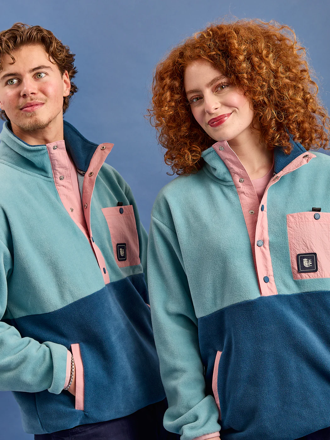 Aries Popper Neck Fleece - Harper & Lewis