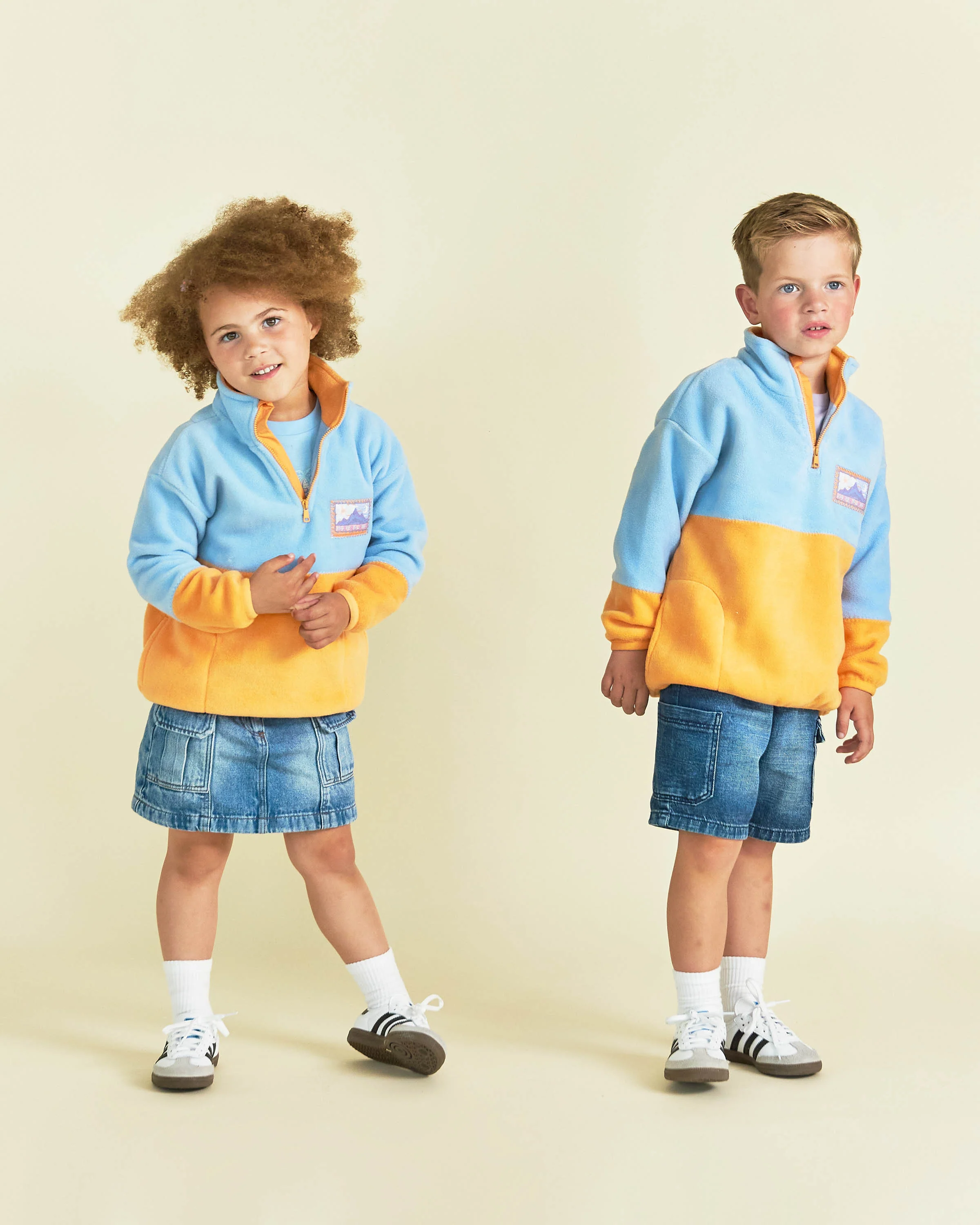 Kids Goldie 1/4 Zip Fleece - Harper & Lewis