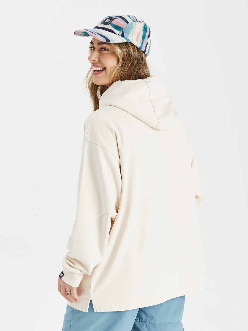 Kelsey Hoodie Cream - Harper & Lewis