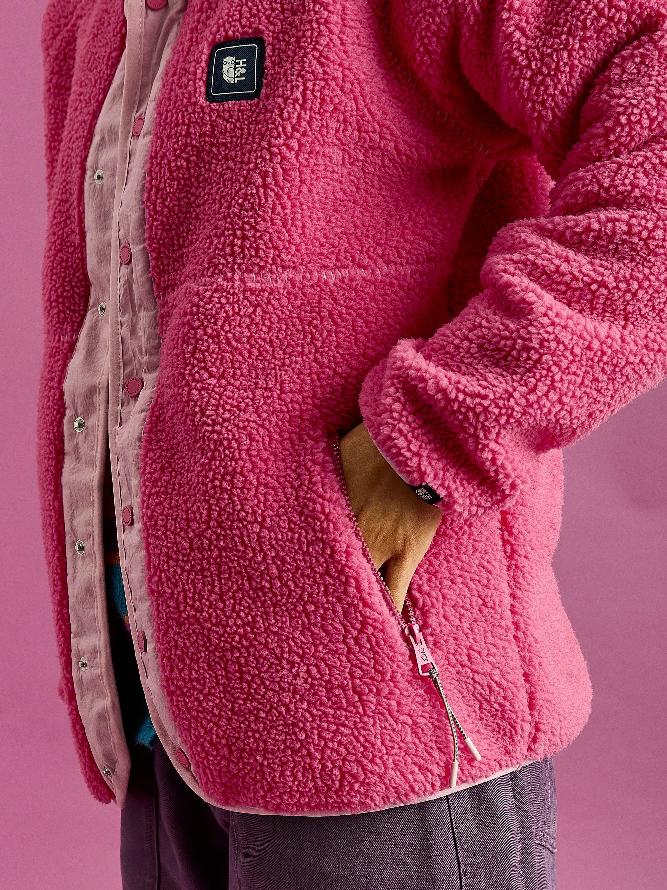 Frieda Sherpa Fleece Jacket - Harper & Lewis