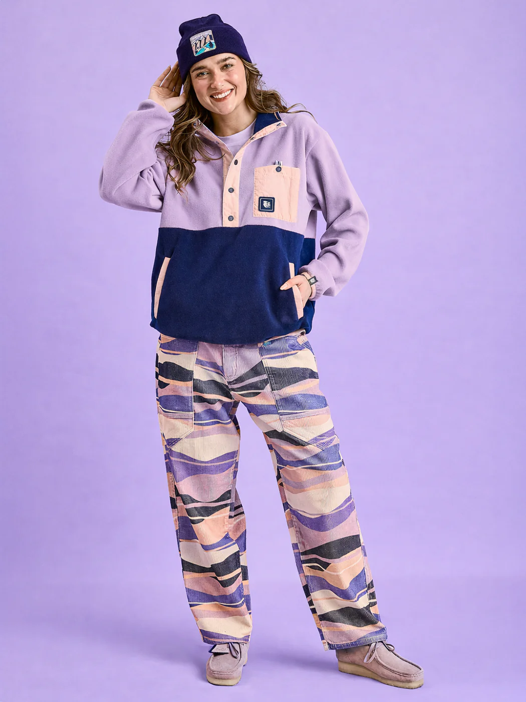 Aries Popper Neck Fleece - Harper & Lewis