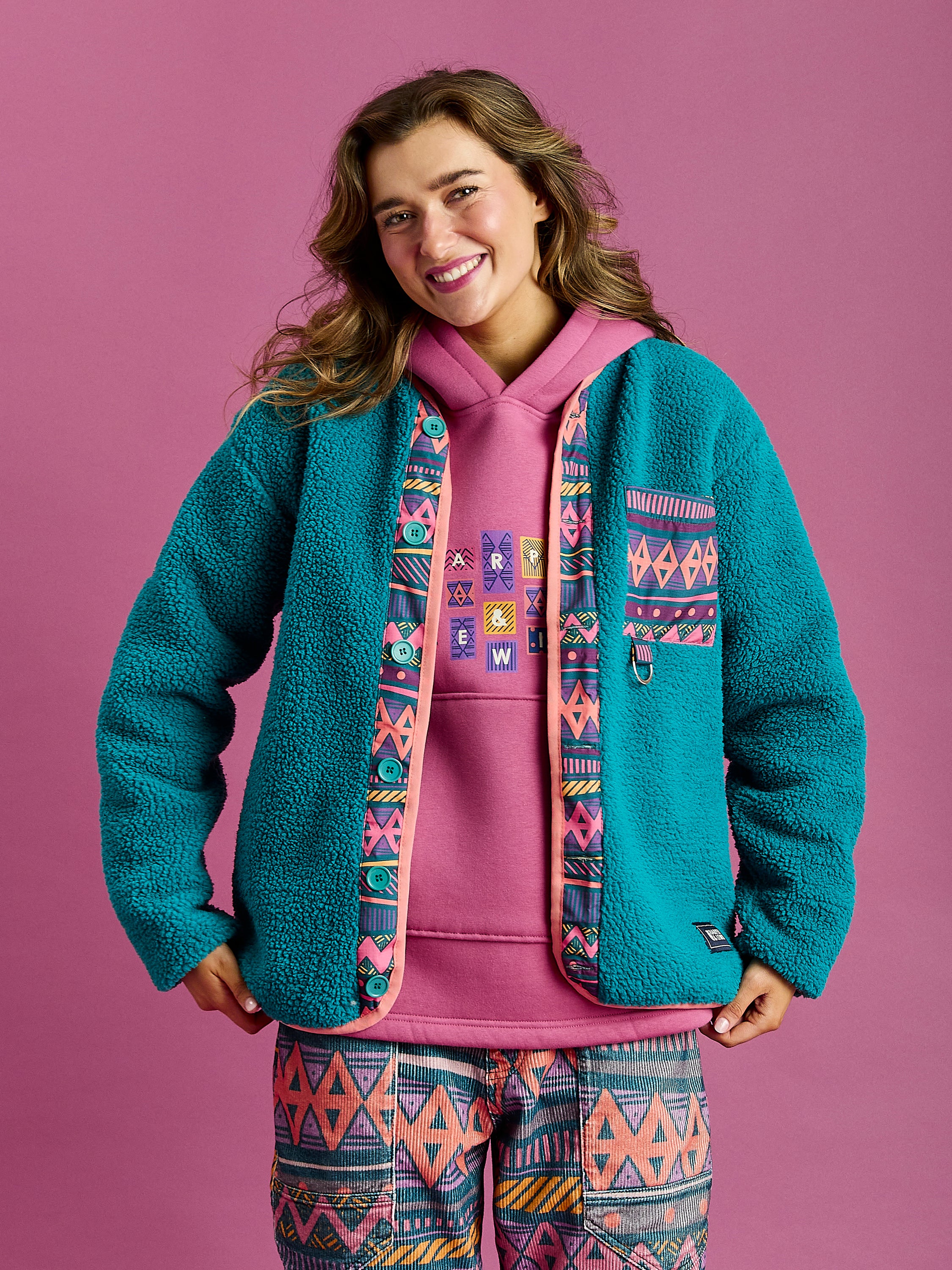 Leif Sherpa Fleece Jacket - Harper & Lewis