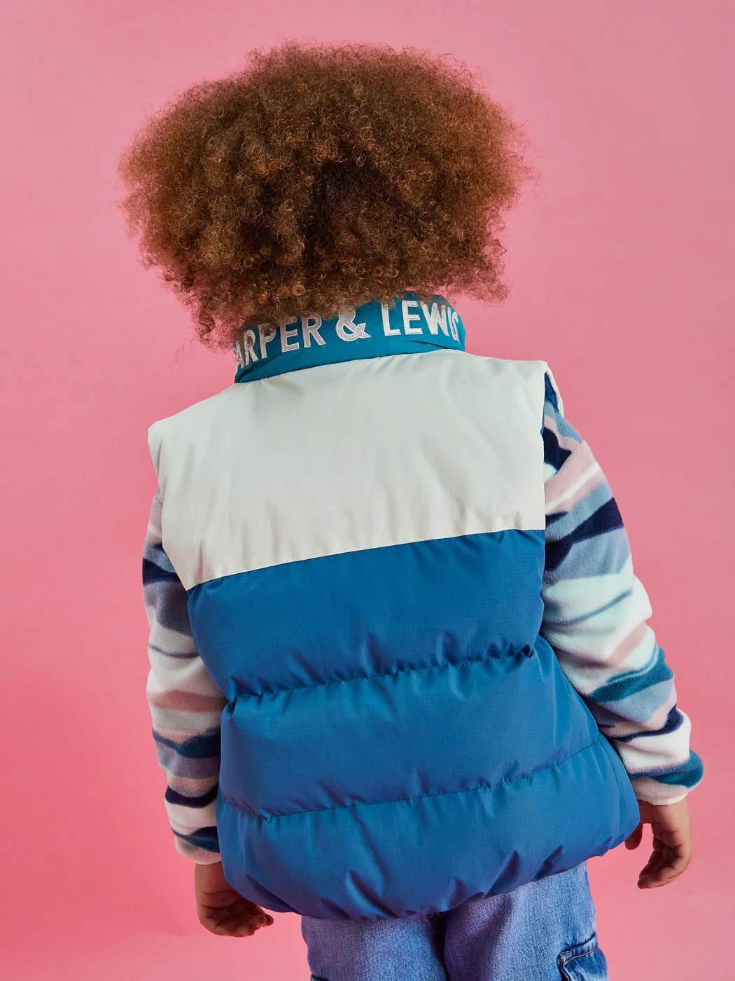 Kids Santana Puffer Gilet - Harper & Lewis