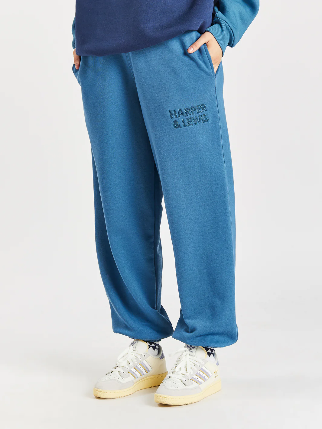 Camille Sweatpants Petrol - Harper & Lewis