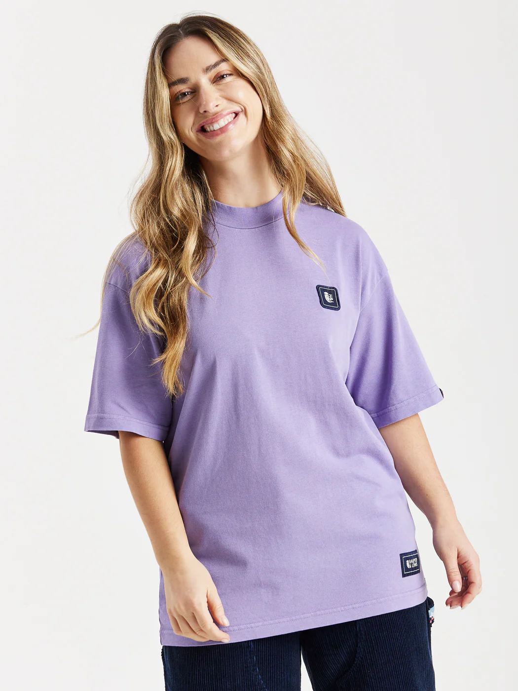 Lumi Tee Deep Lavender - Harper & Lewis
