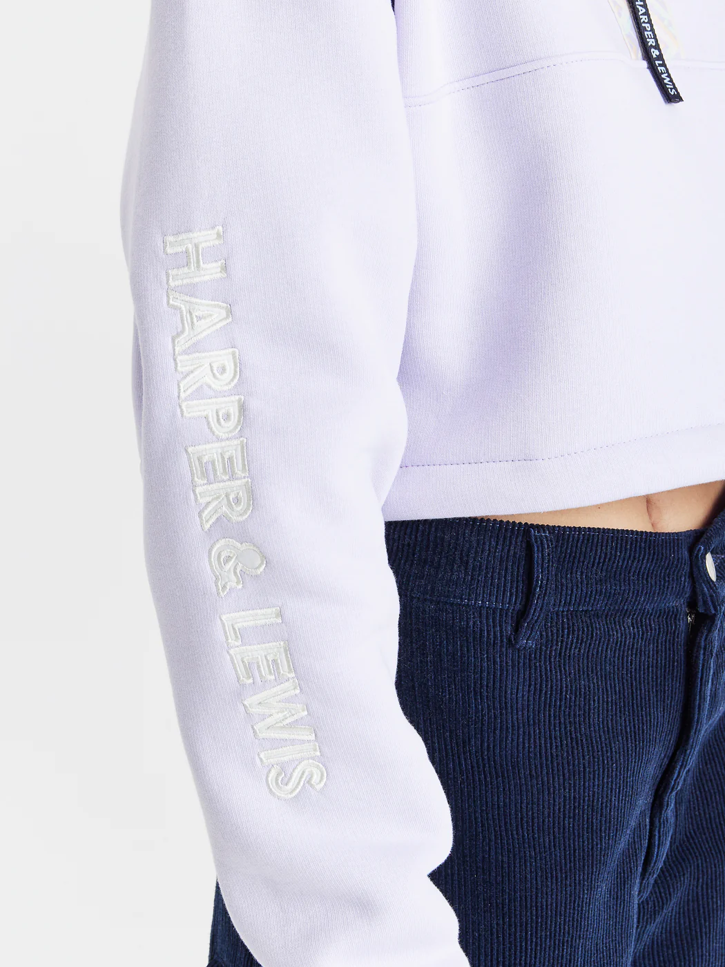 Sophia Cropped 1/4 Zip Sweater - Harper & Lewis