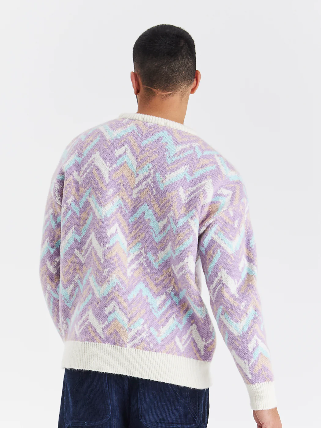 Reva Retro Pattern Knitted Jumper - Harper & Lewis