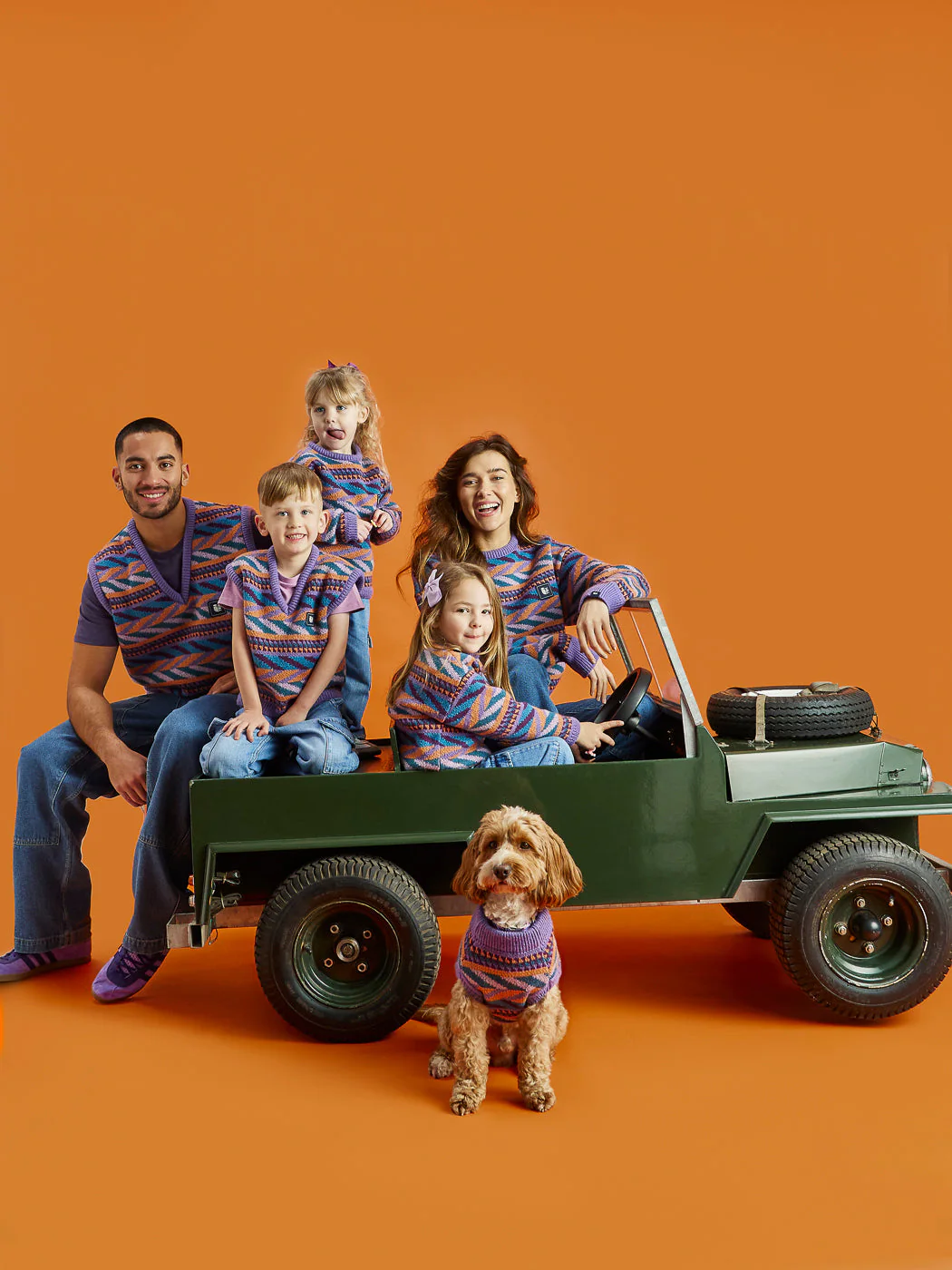 Kids Palmer Retro Pattern Tank Top - Harper & Lewis