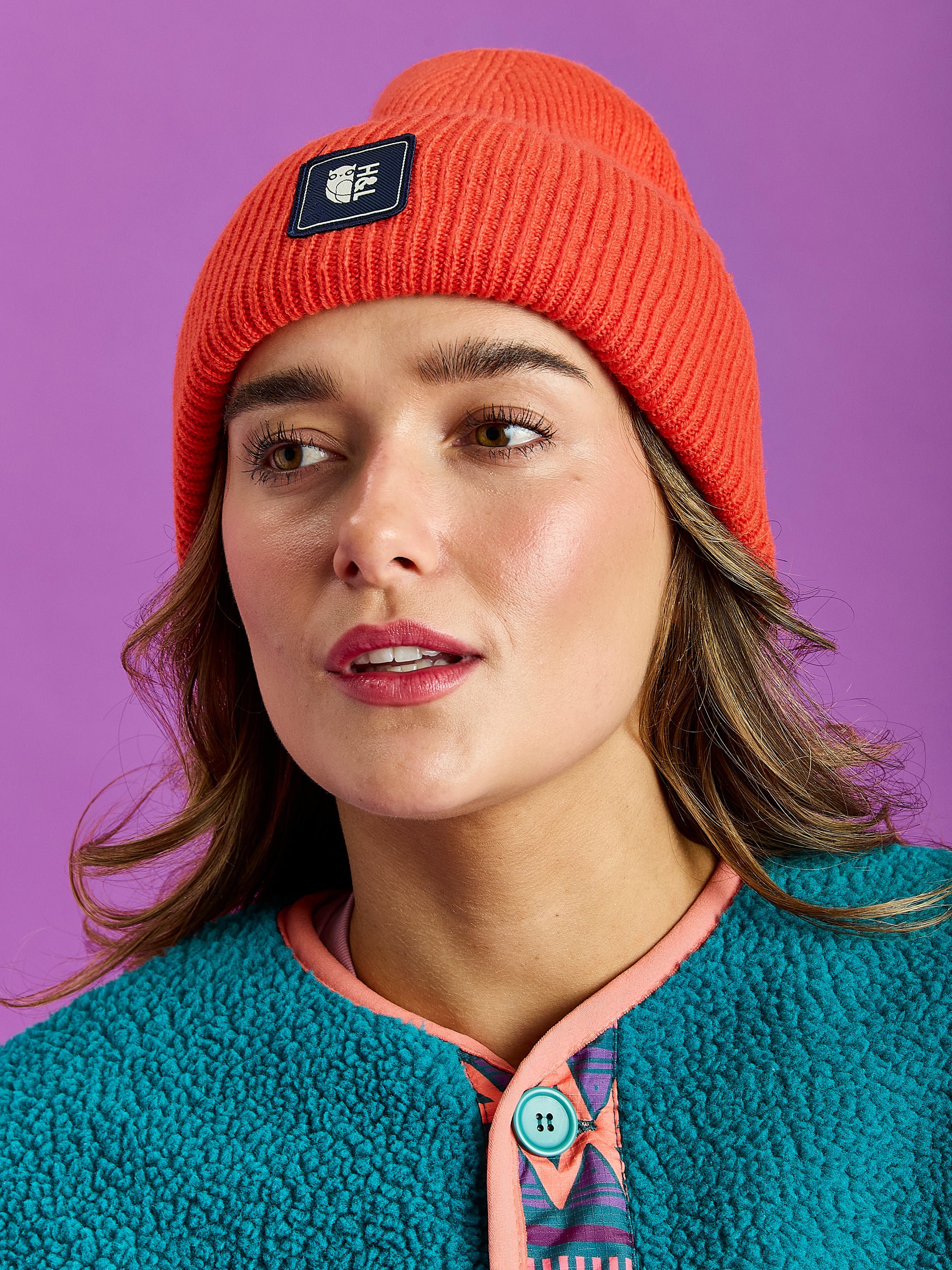 Murren Beanie Orange - Harper & Lewis
