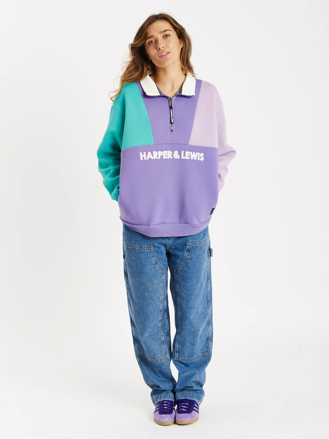 Elbie 1/4 Zip Sweater - Harper & Lewis