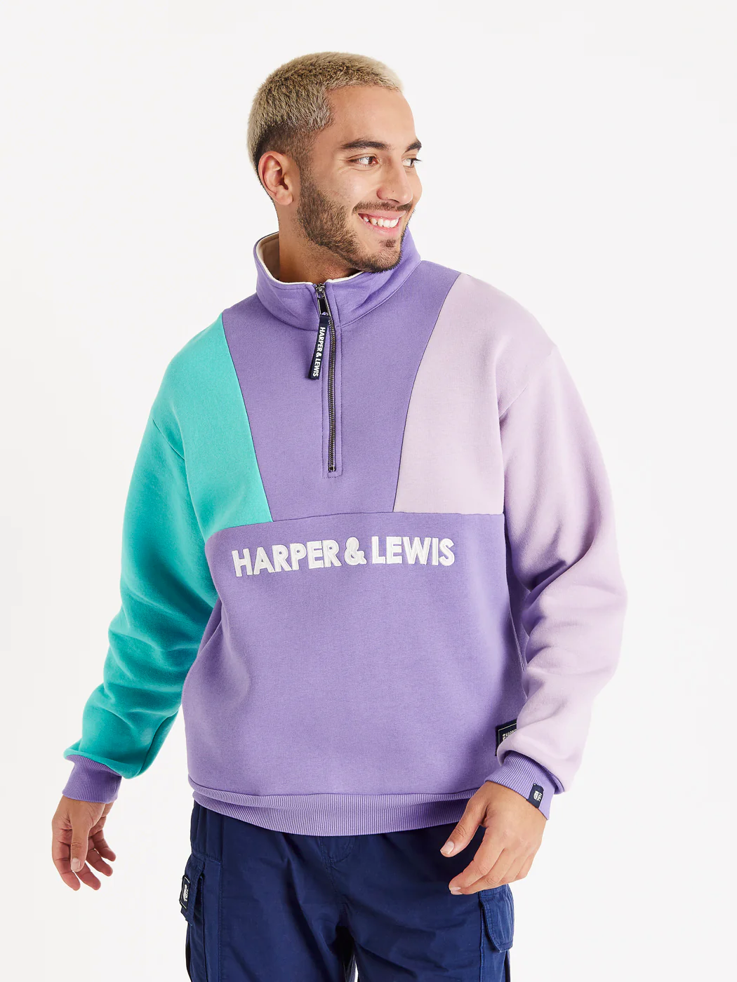 Elbie 1/4 Zip Sweater - Harper & Lewis