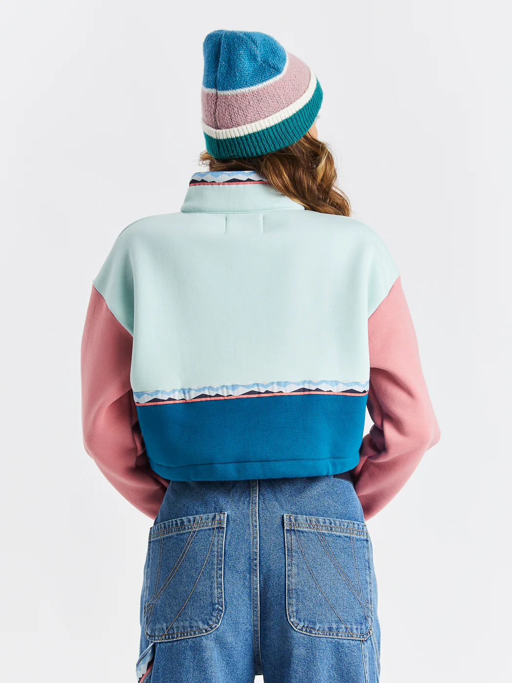 Marley 1/4 Zip Cropped Sweater - Harper & Lewis