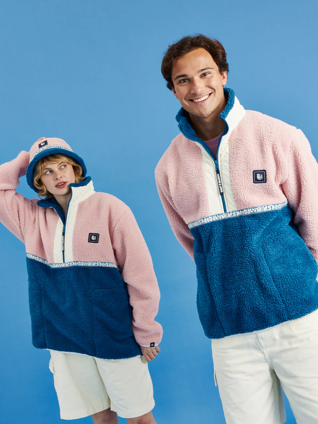 Logan 1/4 Zip Sherpa Fleece - Harper & Lewis