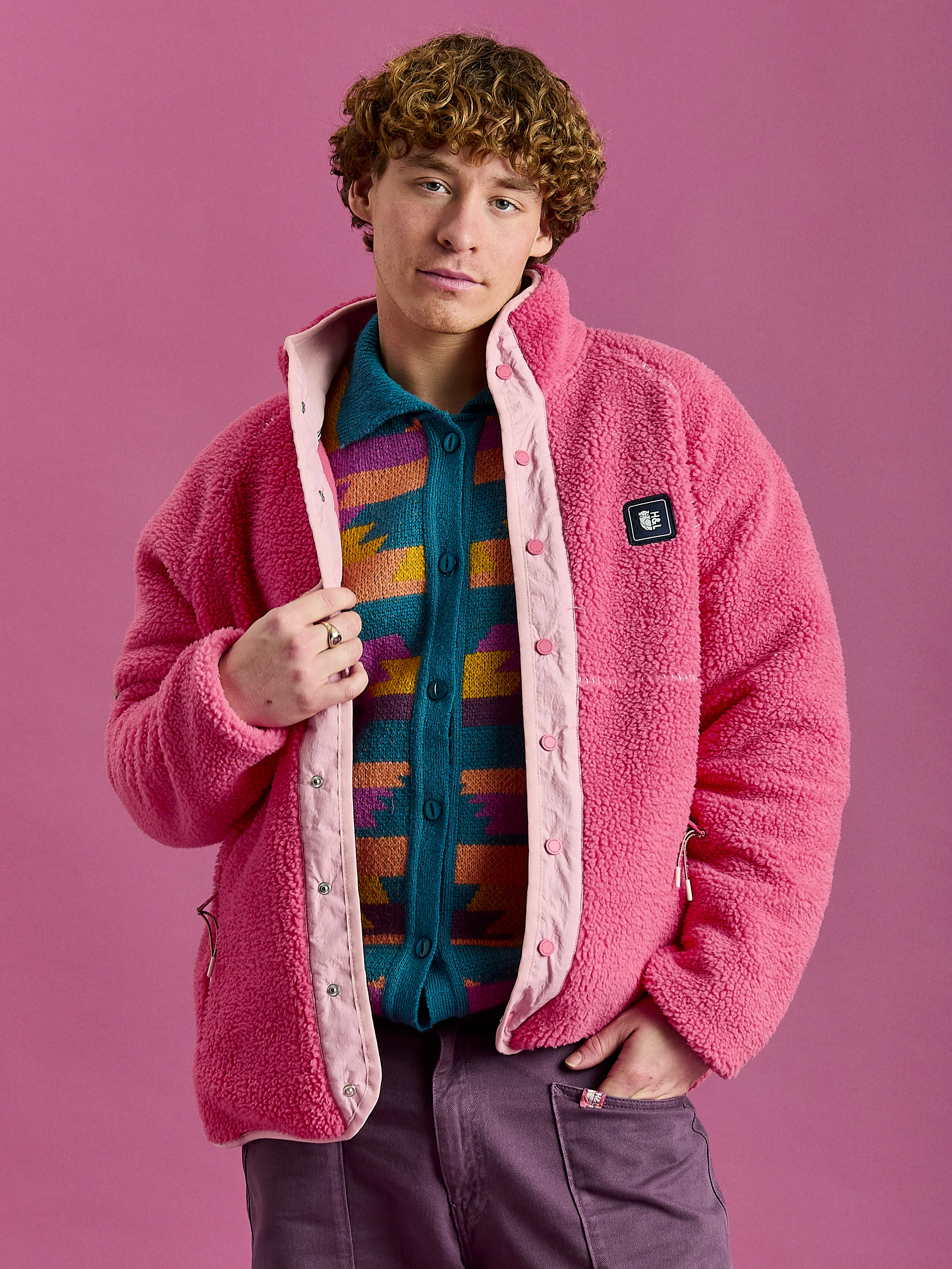 Frieda Sherpa Fleece Jacket - Harper & Lewis