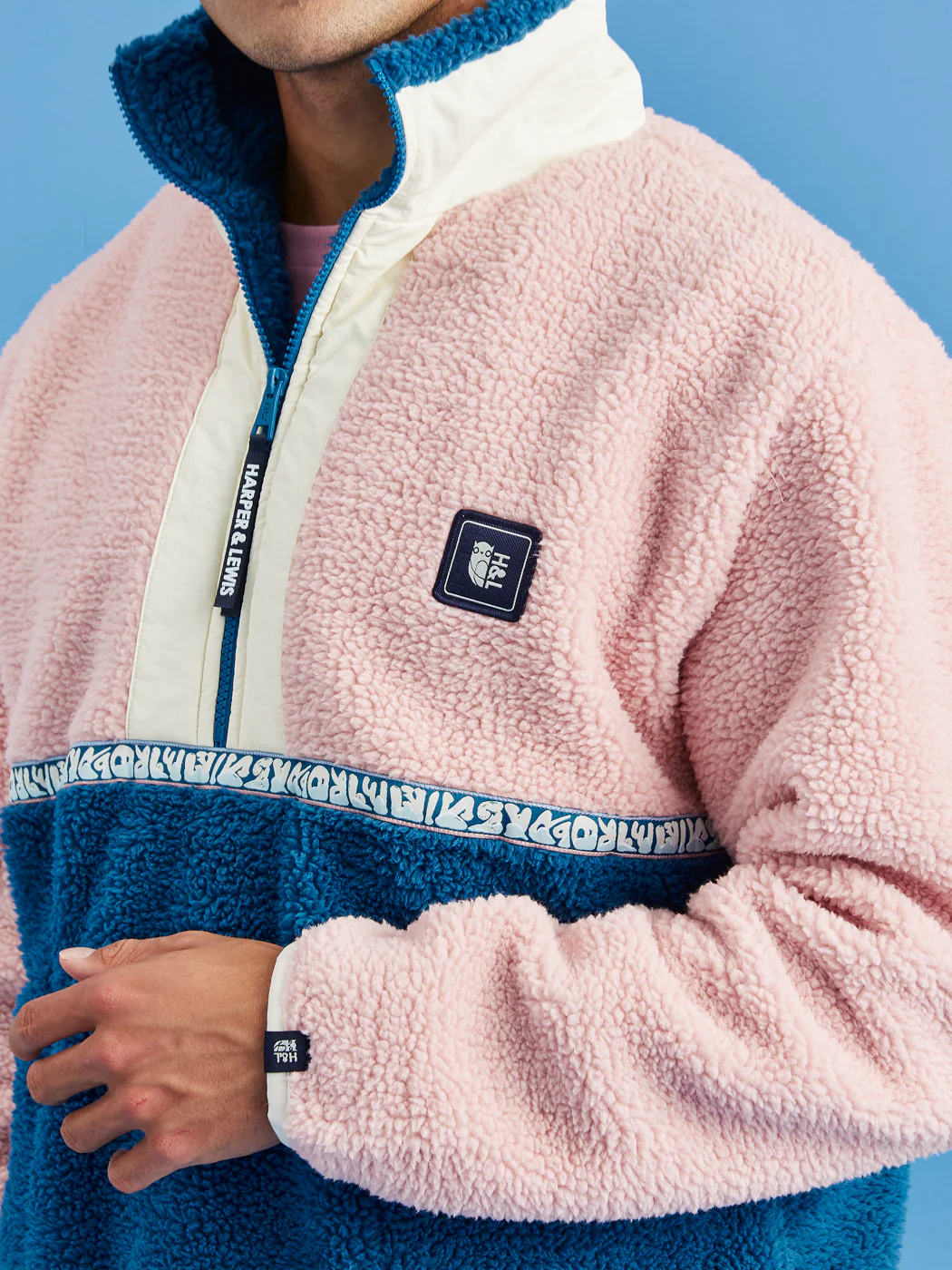 Logan 1/4 Zip Sherpa Fleece - Harper & Lewis