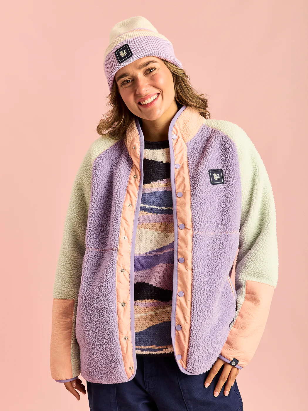 Kennedy Sherpa Fleece Jacket - Harper & Lewis