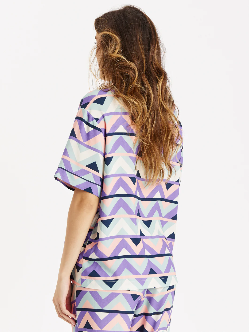 Polar Retro Pattern Long Pyjama Set - Harper & Lewis