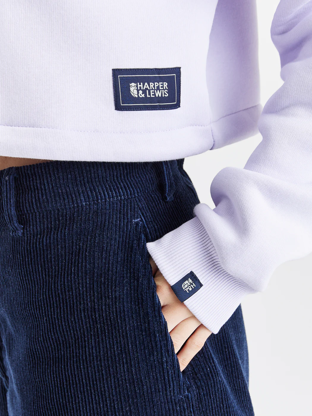 Sophia Cropped 1/4 Zip Sweater - Harper & Lewis