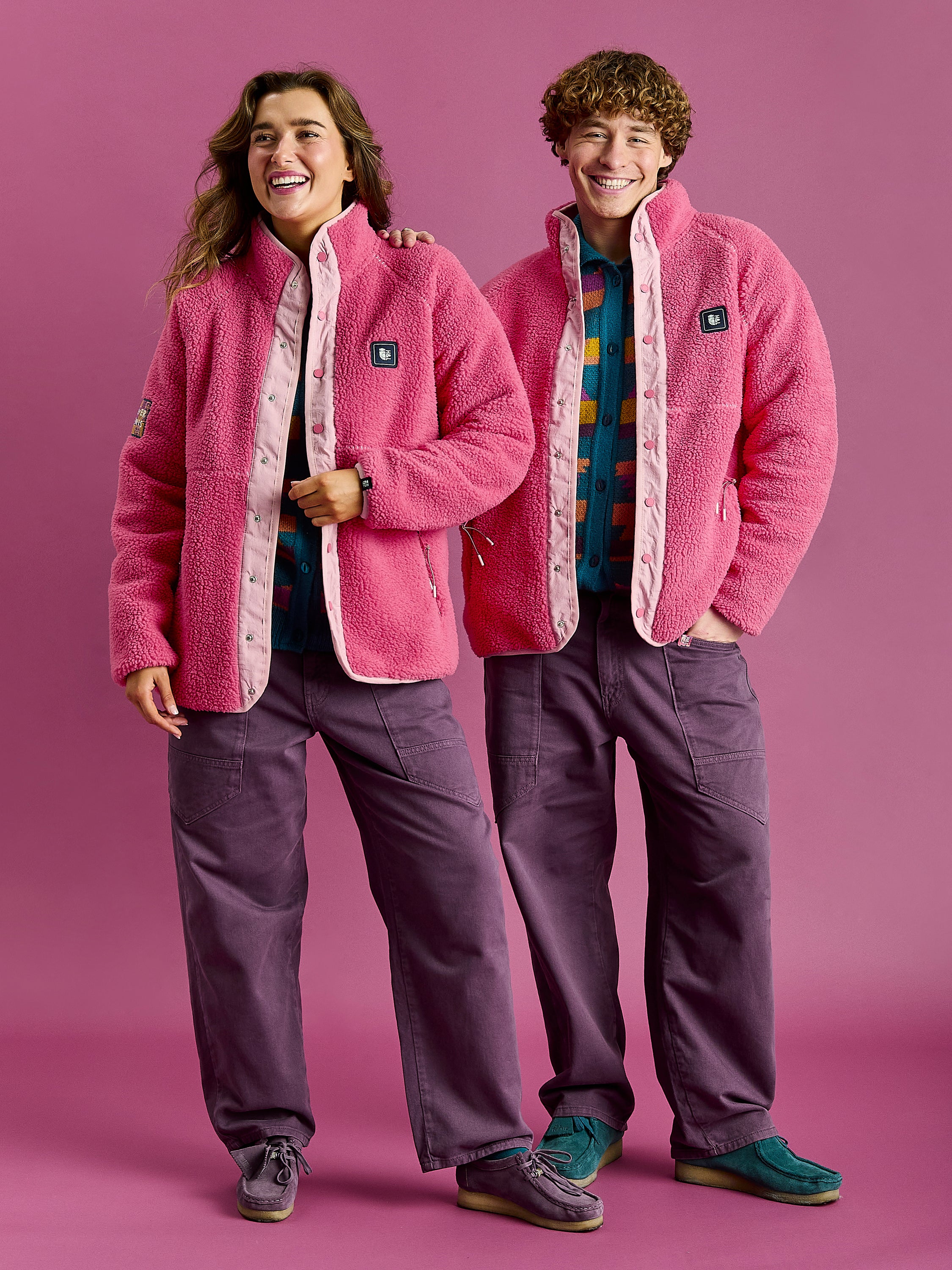 Frieda Sherpa Fleece Jacket - Harper & Lewis