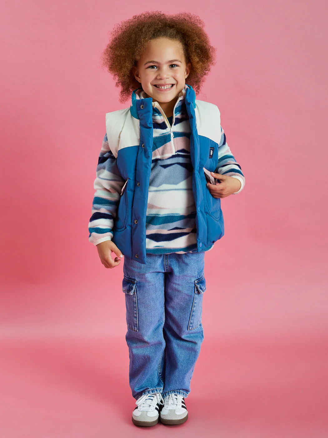 Kids Santana Puffer Gilet - Harper & Lewis