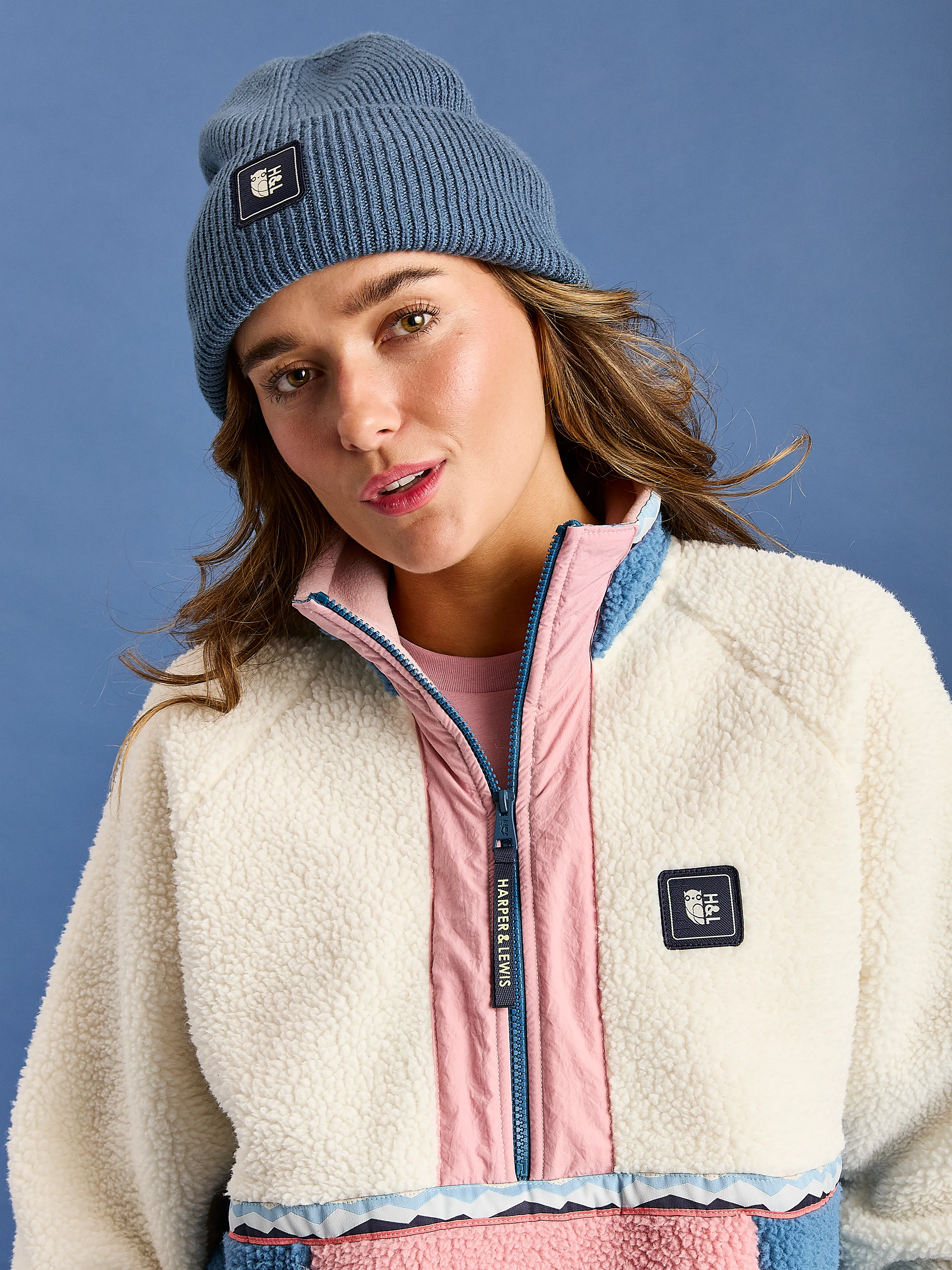 Avalynn 1/2 Zip Sherpa Fleece - Harper & Lewis