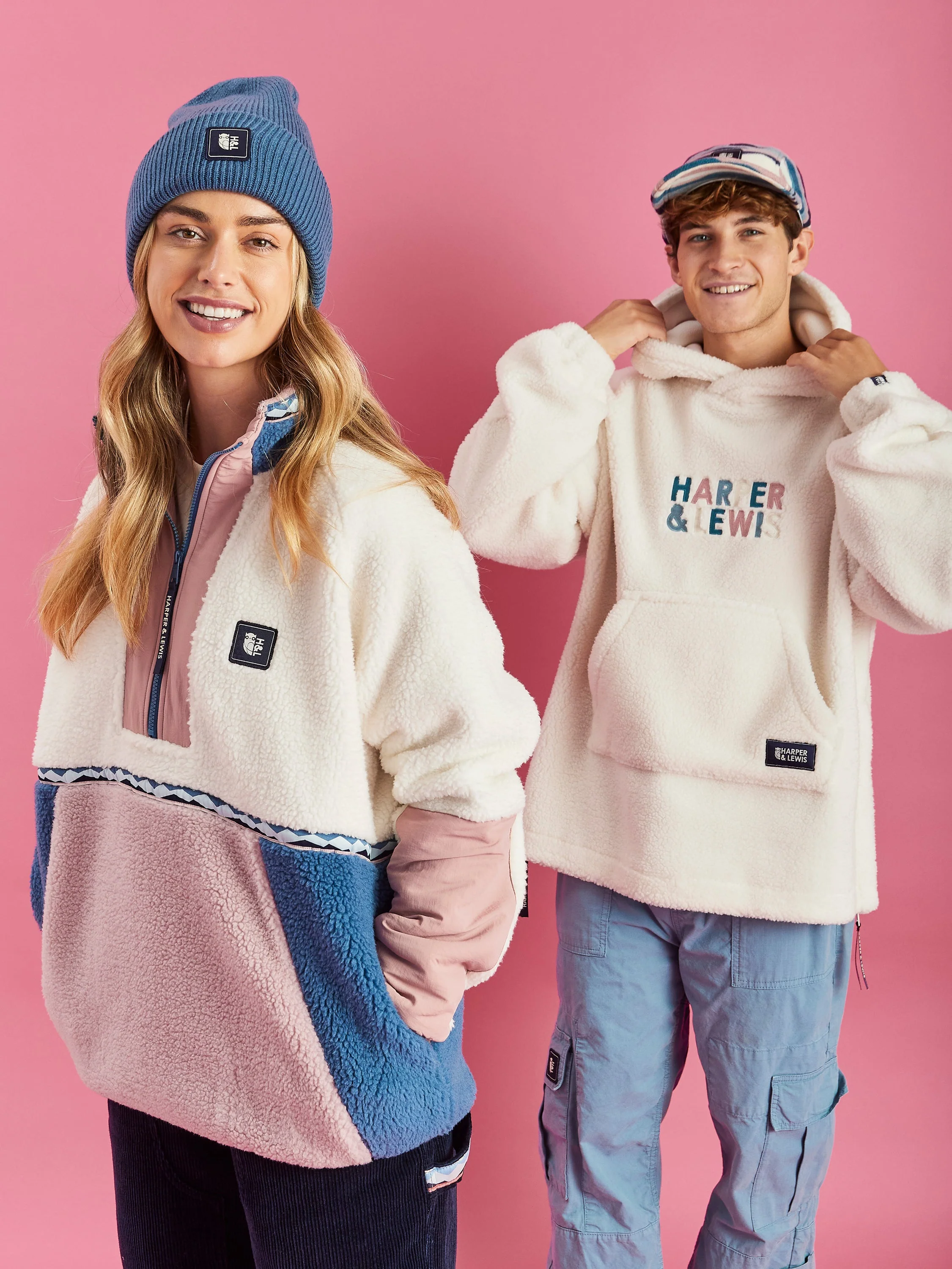 Joss Hooded Sherpa Fleece - Harper & Lewis