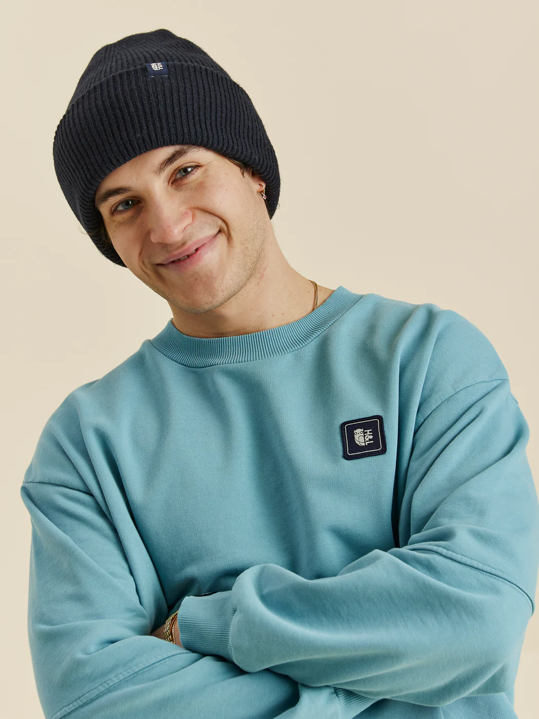 Cervinia Beanie Navy - Harper & Lewis