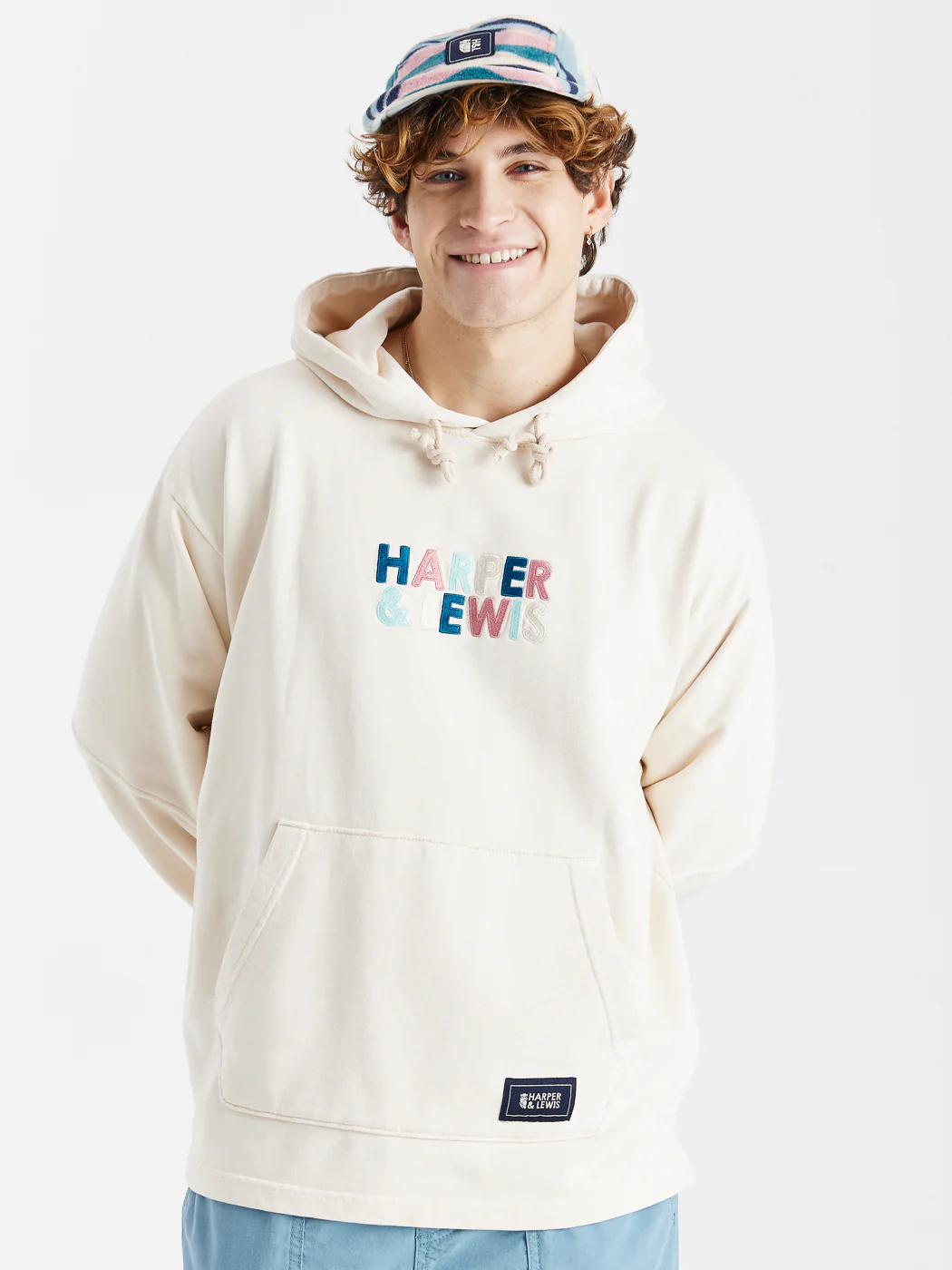 Kelsey Hoodie Cream - Harper & Lewis